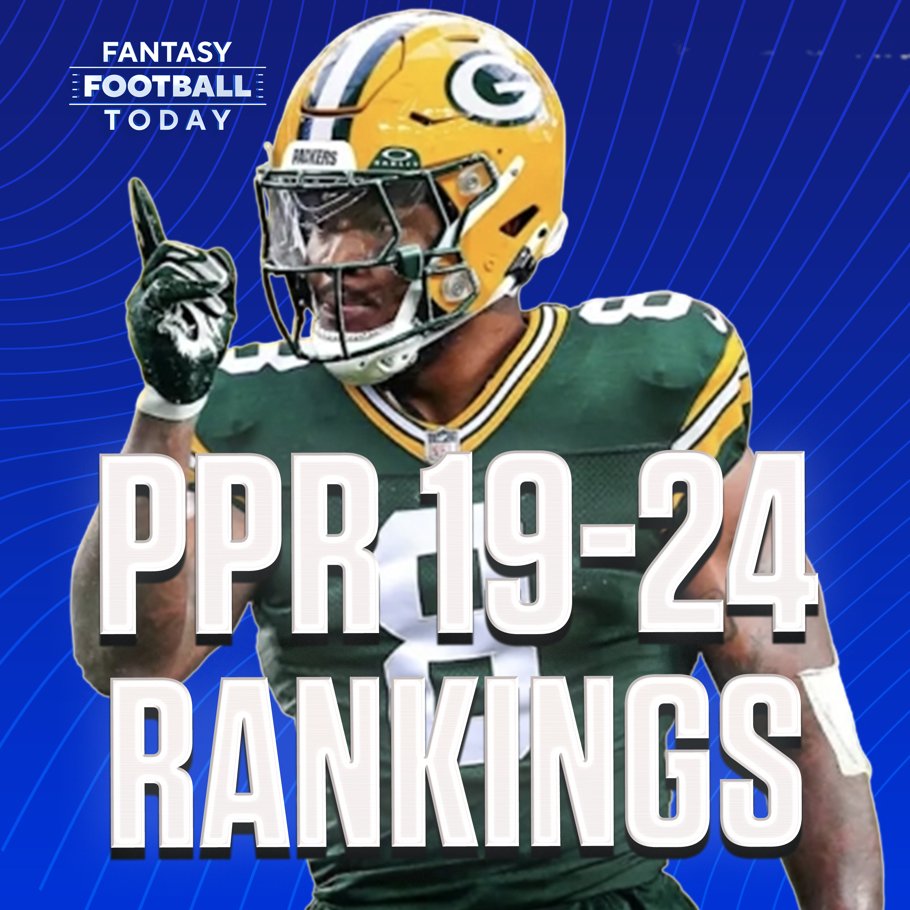 Consensus PPR #19-24: Drake London or Tee Higgins? Josh Jacobs or Jonathan Taylor? (06/26 Fantasy Football Podcast) episode artwork