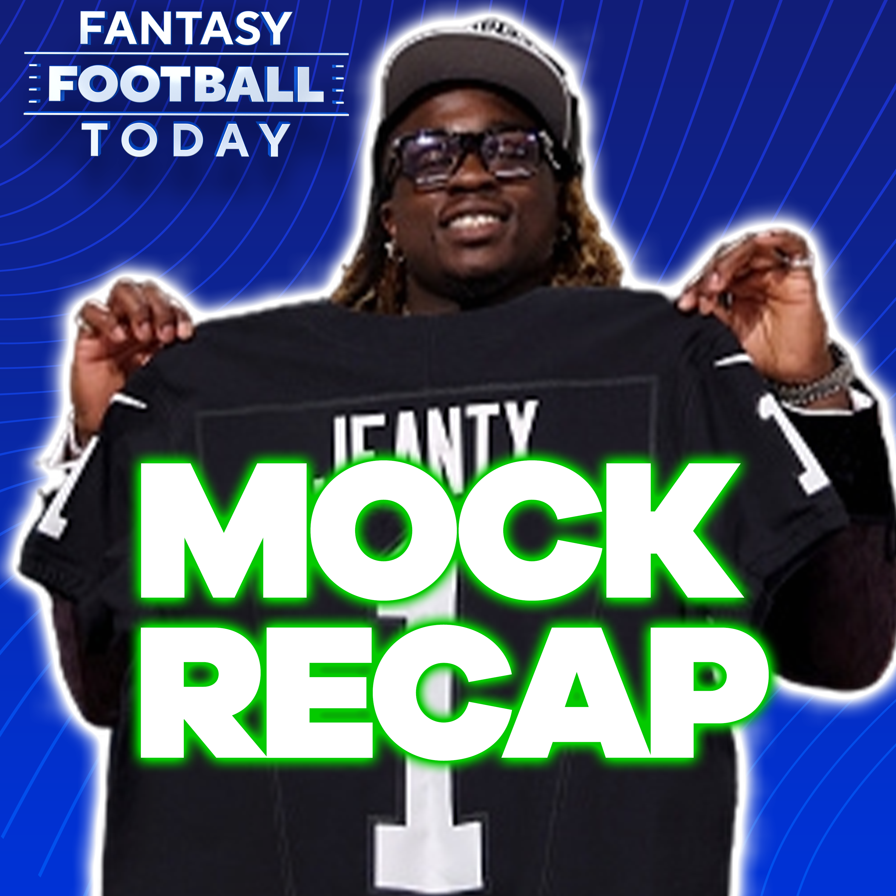 Mock Draft Review! When Were the Rookies Drafted? Travis Hunter Round 3! (04/30 Fantasy Football Podcast) episode artwork
