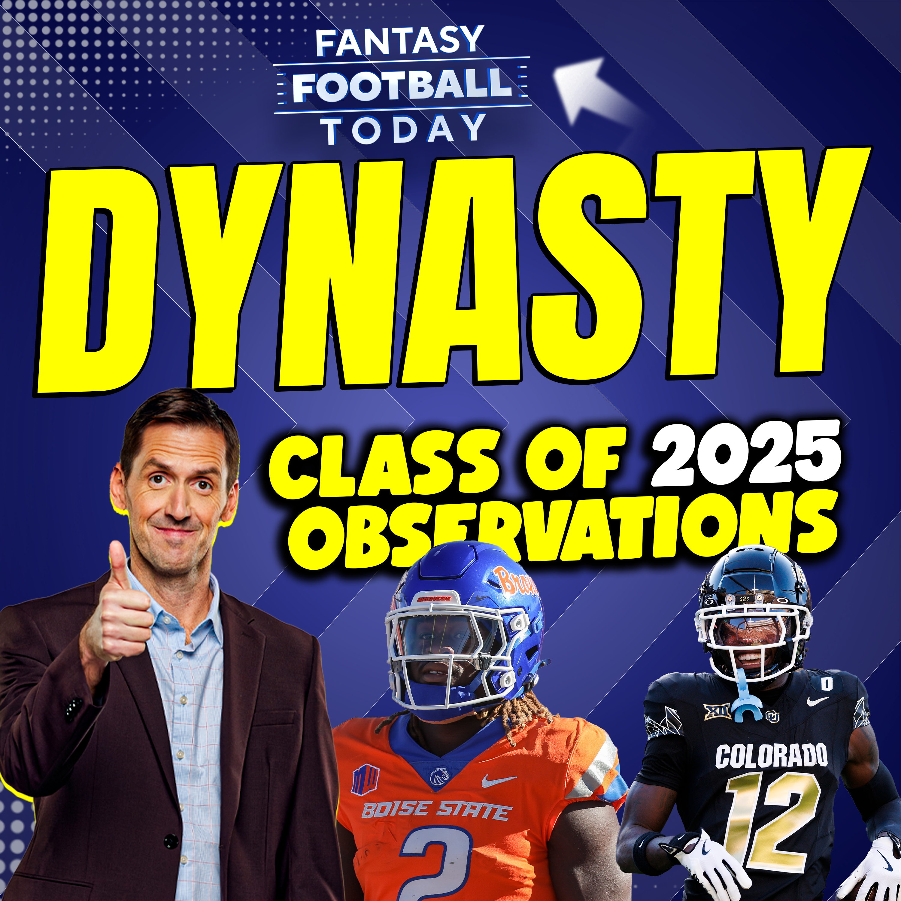 A First Look at the 2025 NFL Draft Class! Are we done with Trevor Lawrence, Rachaad White? episode artwork