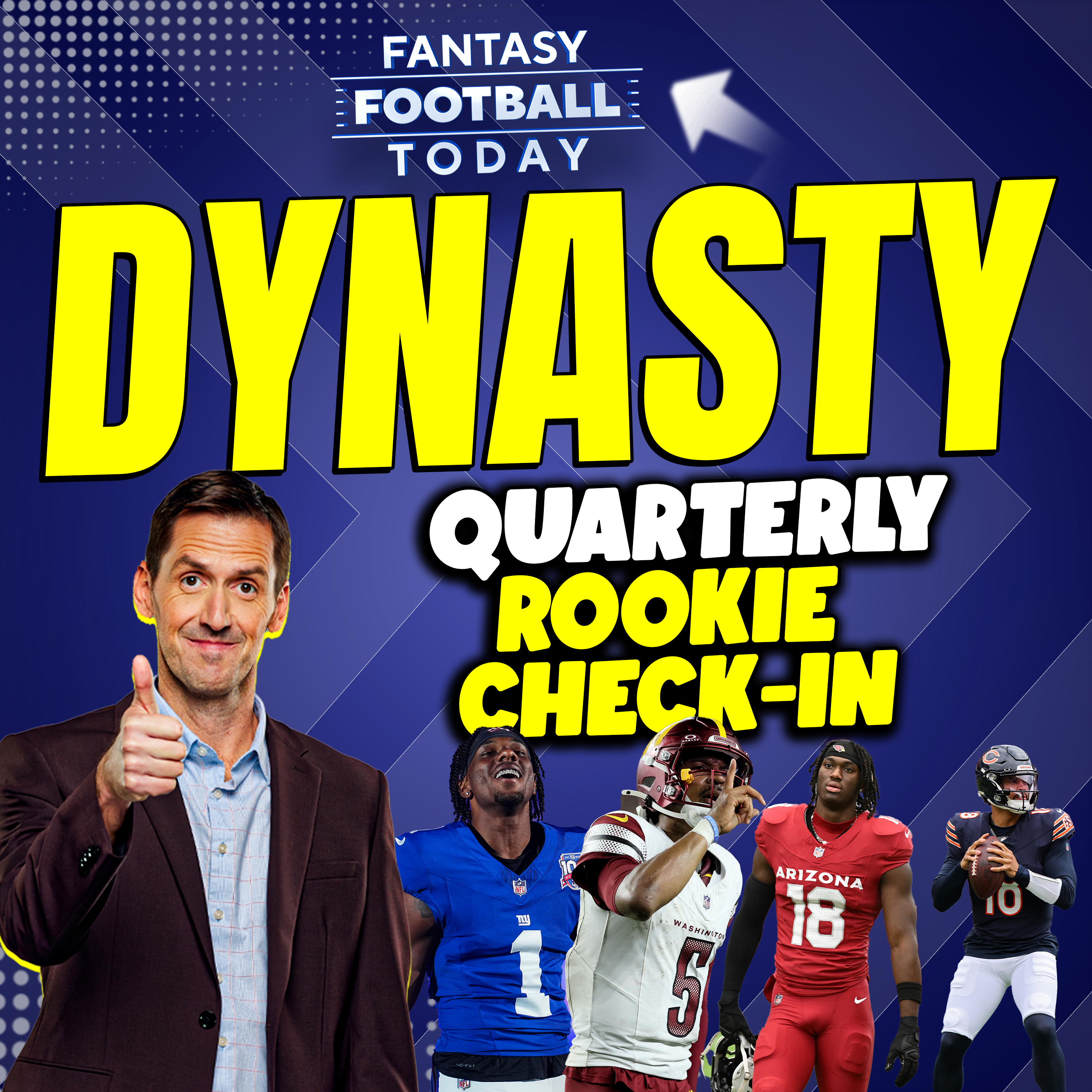Quarter Season NFL Rookie Check-In: How are Caleb Williams, Jayden Daniels and Malik Nabers doing? episode artwork