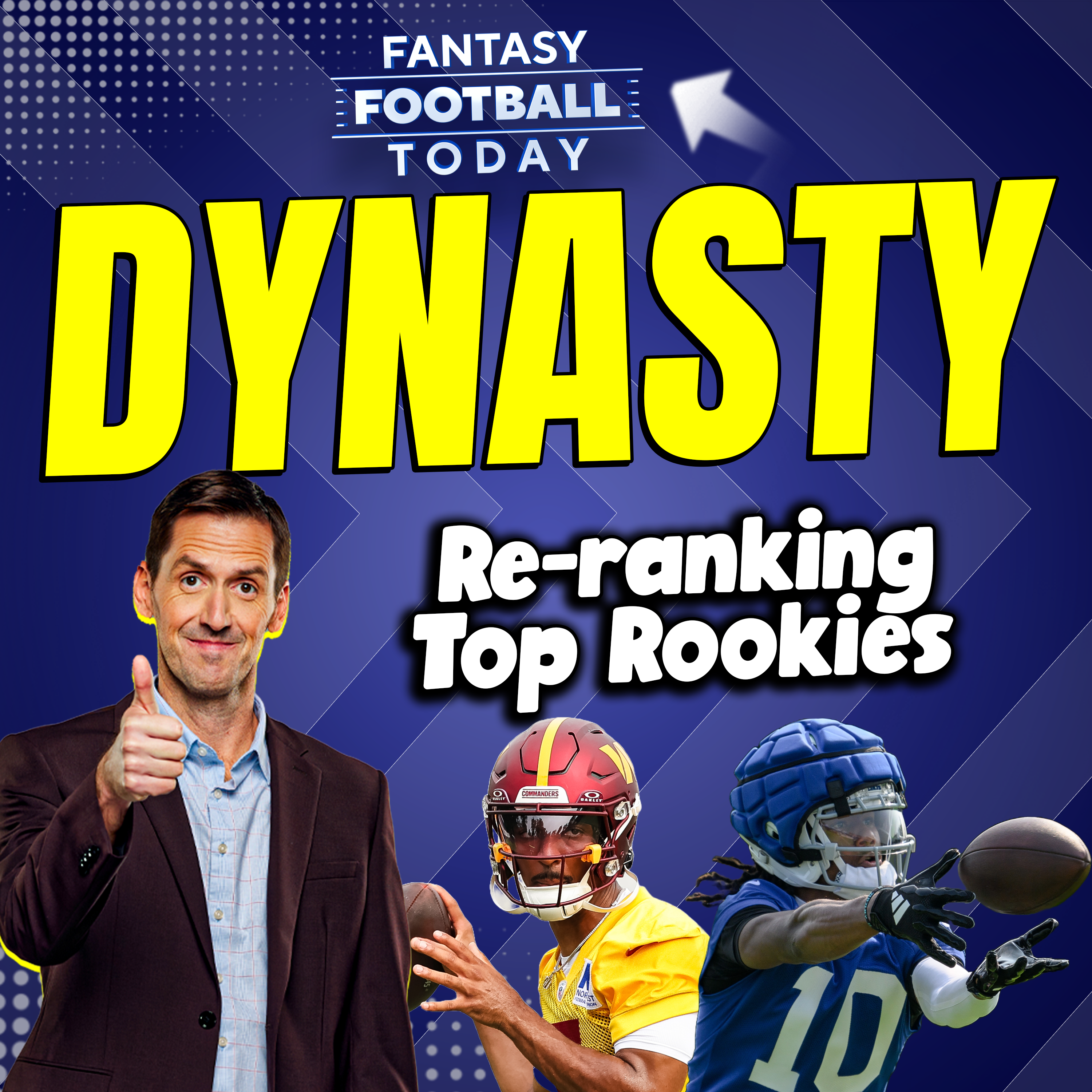 Rooks on the Rise | Re-ranking the top 24 rookies for dynasty with Dan Schneier episode artwork