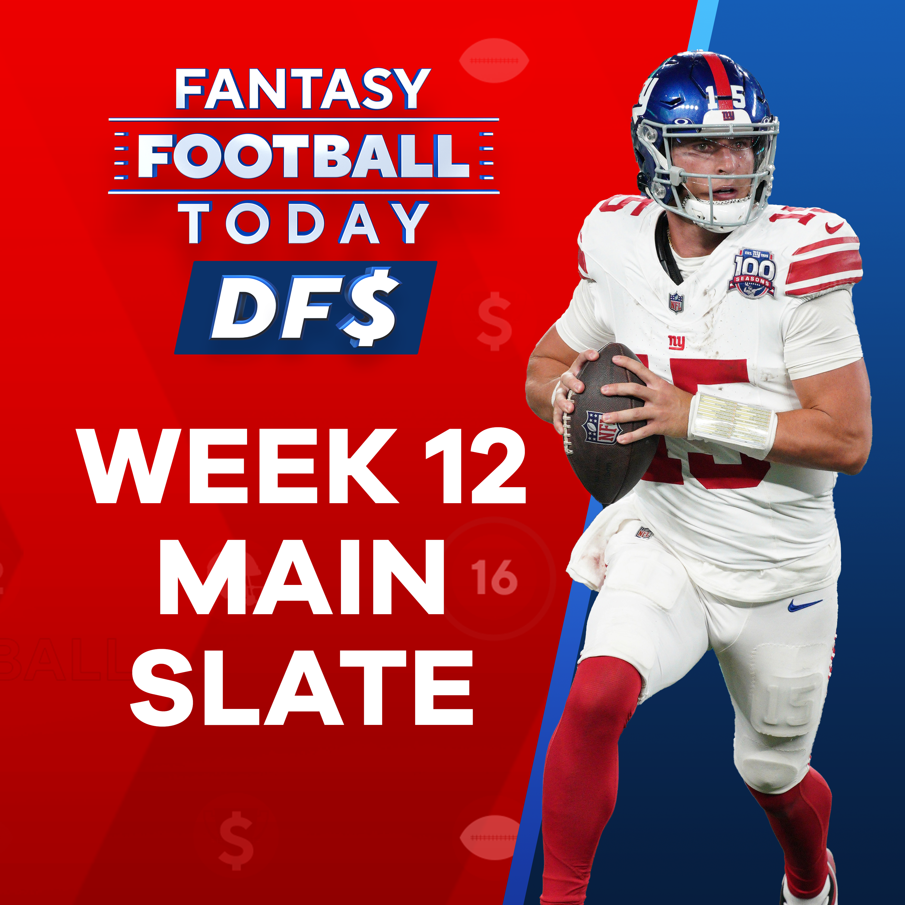 NFL DFS Week 12 Preview: Main Slate Lineups, Picks, Stacks and Ownership (FFT DFS) episode artwork