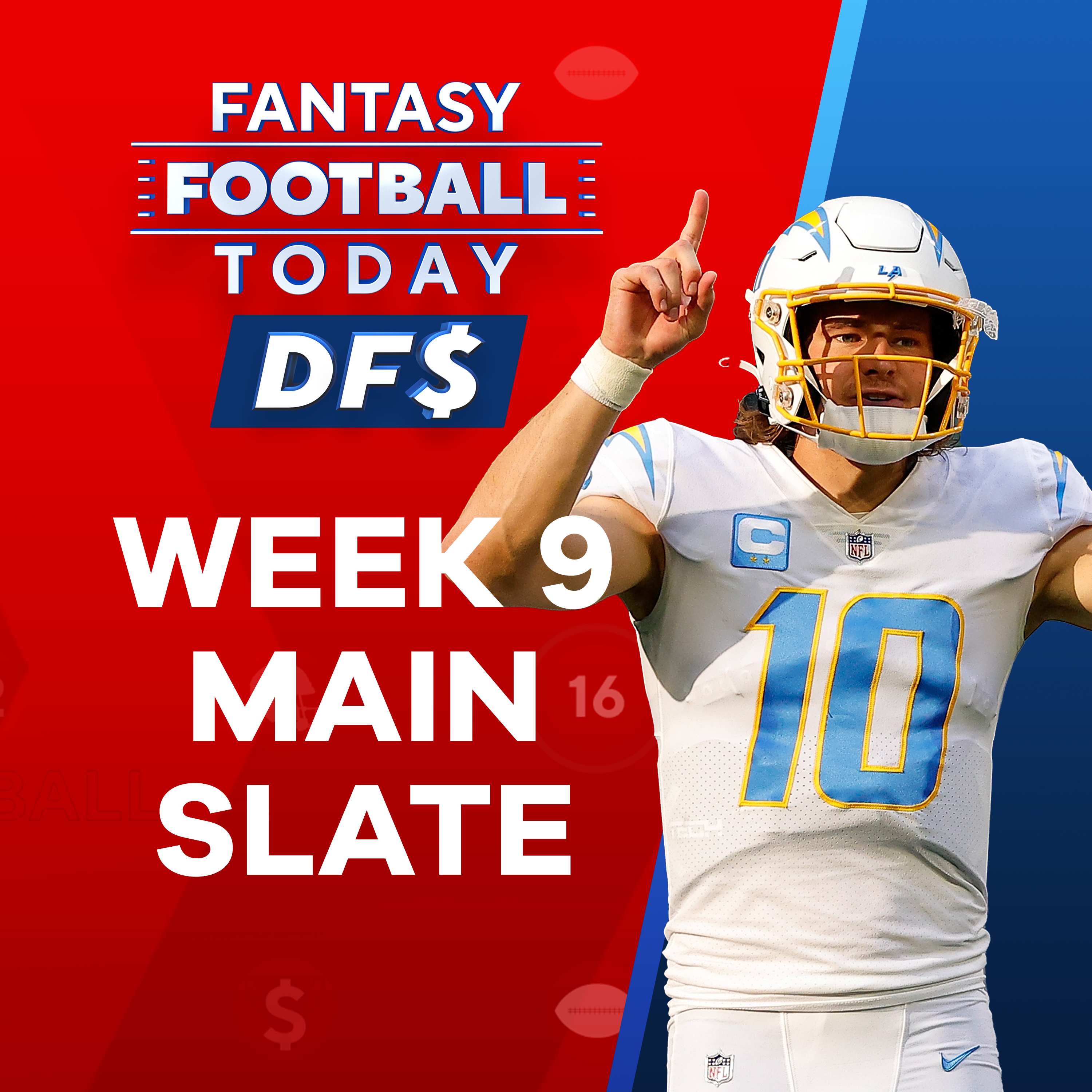 NFL DFS Week 9 Preview: Main Slate Lineups, Picks, Stacks and Ownership (FFT DFS) episode artwork
