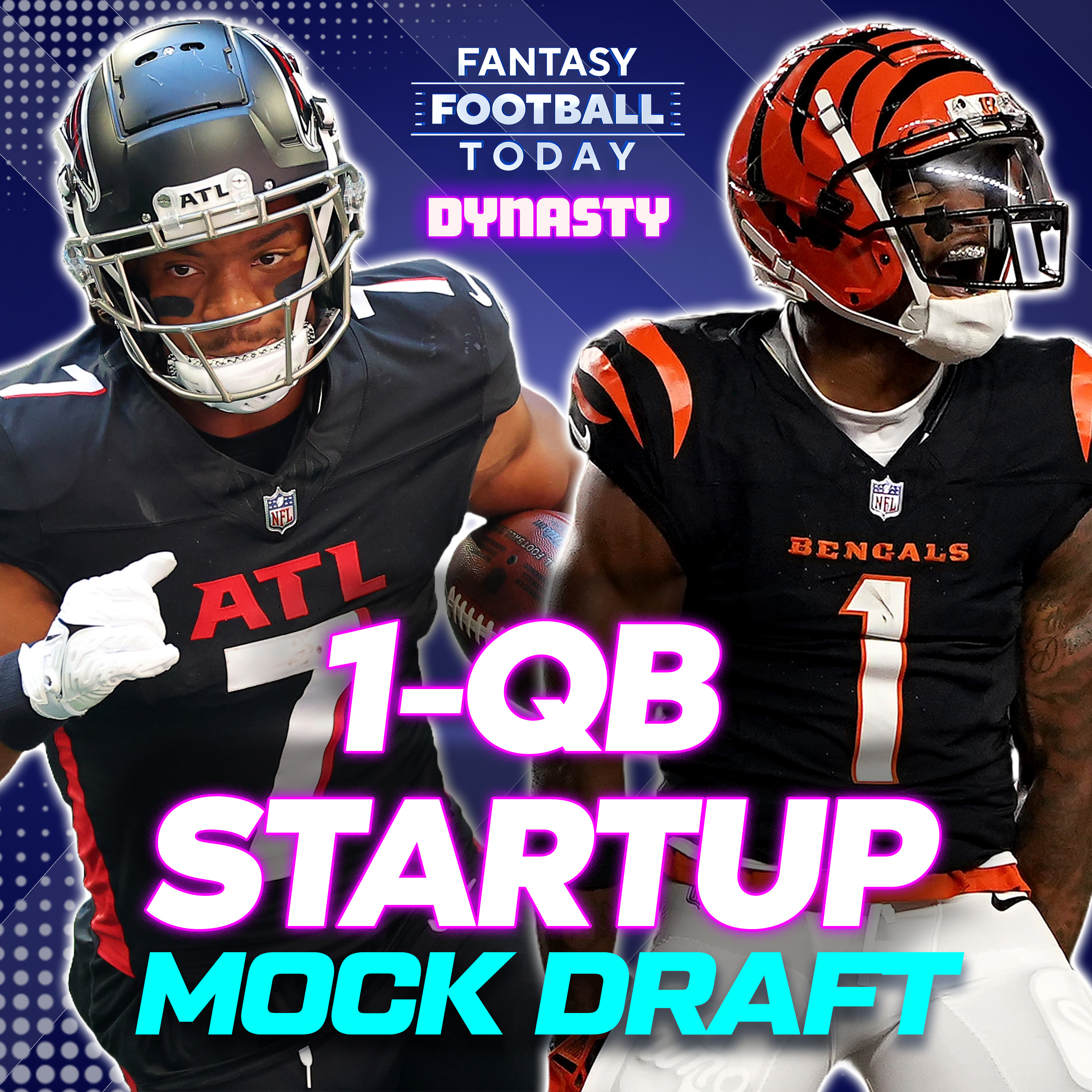 Dynasty Fantasy Football 1-QB Startup Mock Draft (FFT Dynasty) | 2025 Strategy & Tips episode artwork