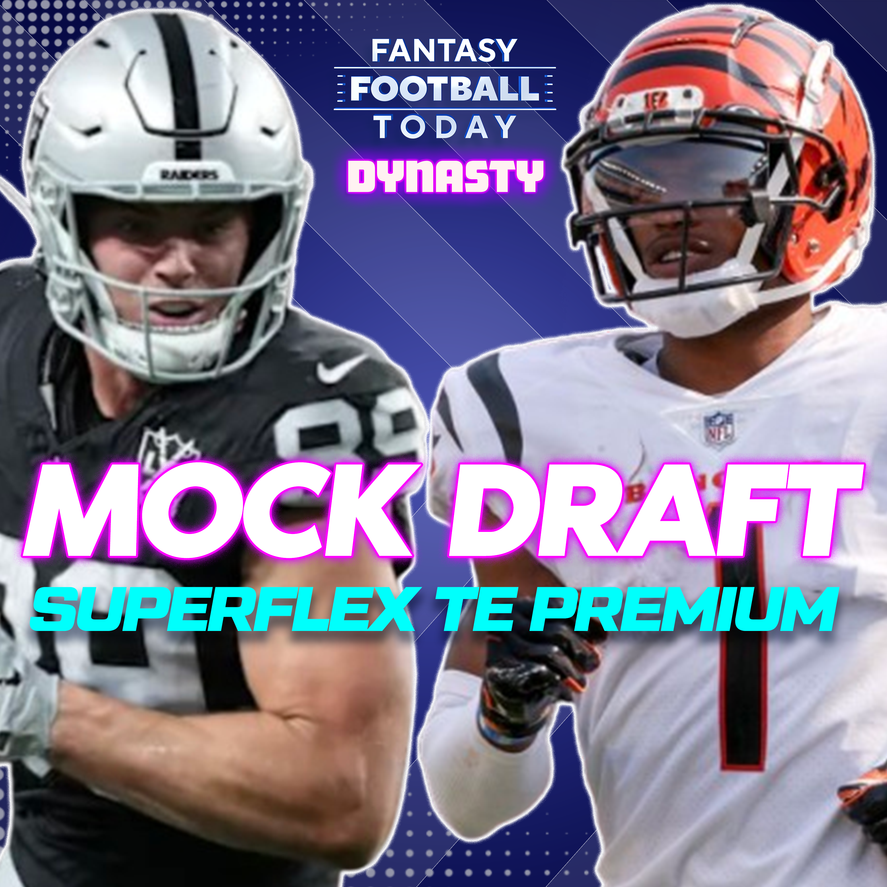 Dynasty Superflex TE Premium Mock Draft! Full Round-by-Round Breakdown | 2025 Fantasy Football Tips episode artwork