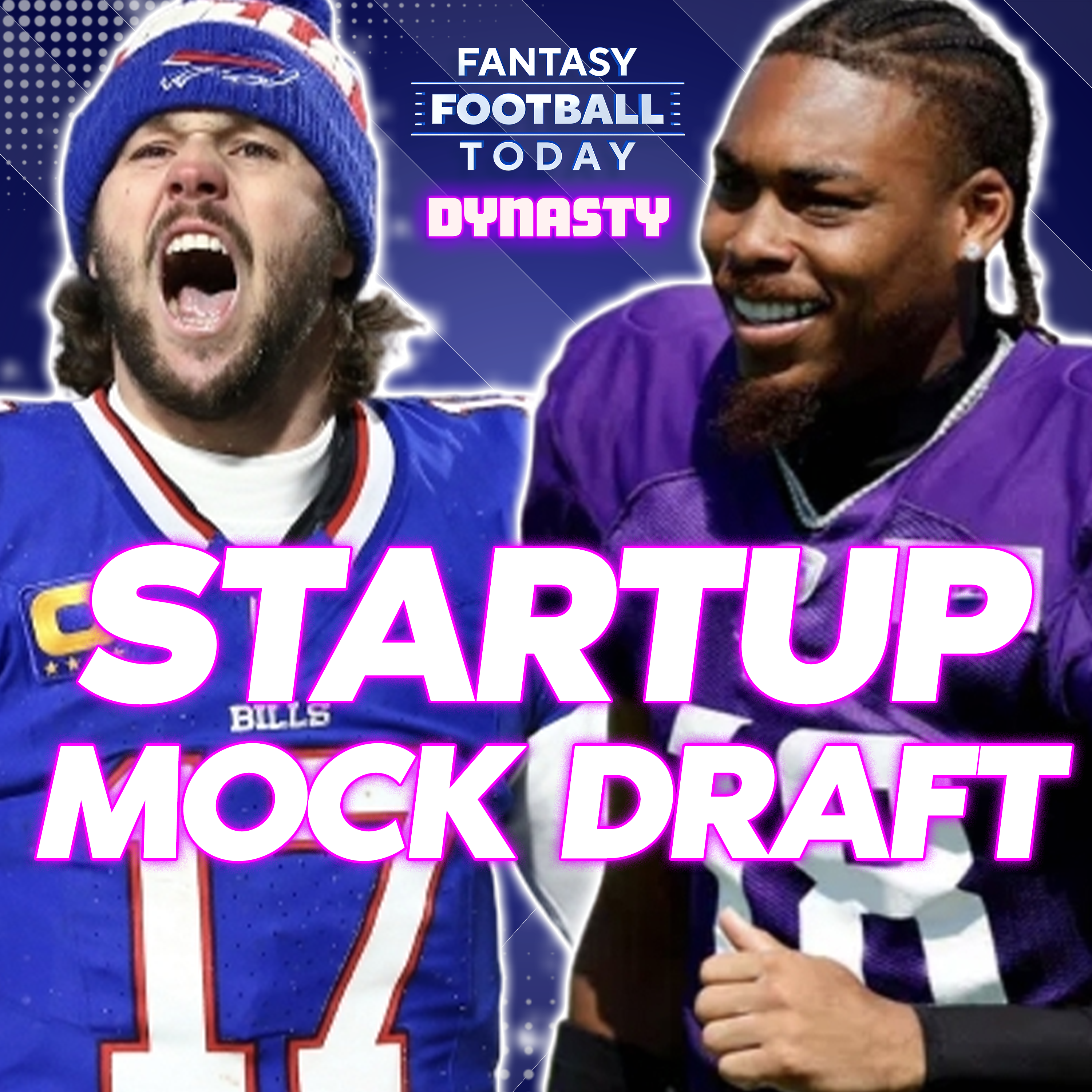 Dynasty Fantasy Football Superflex Startup Mock Draft  (04/02 Fantasy Football Dynasty Podcast) episode artwork