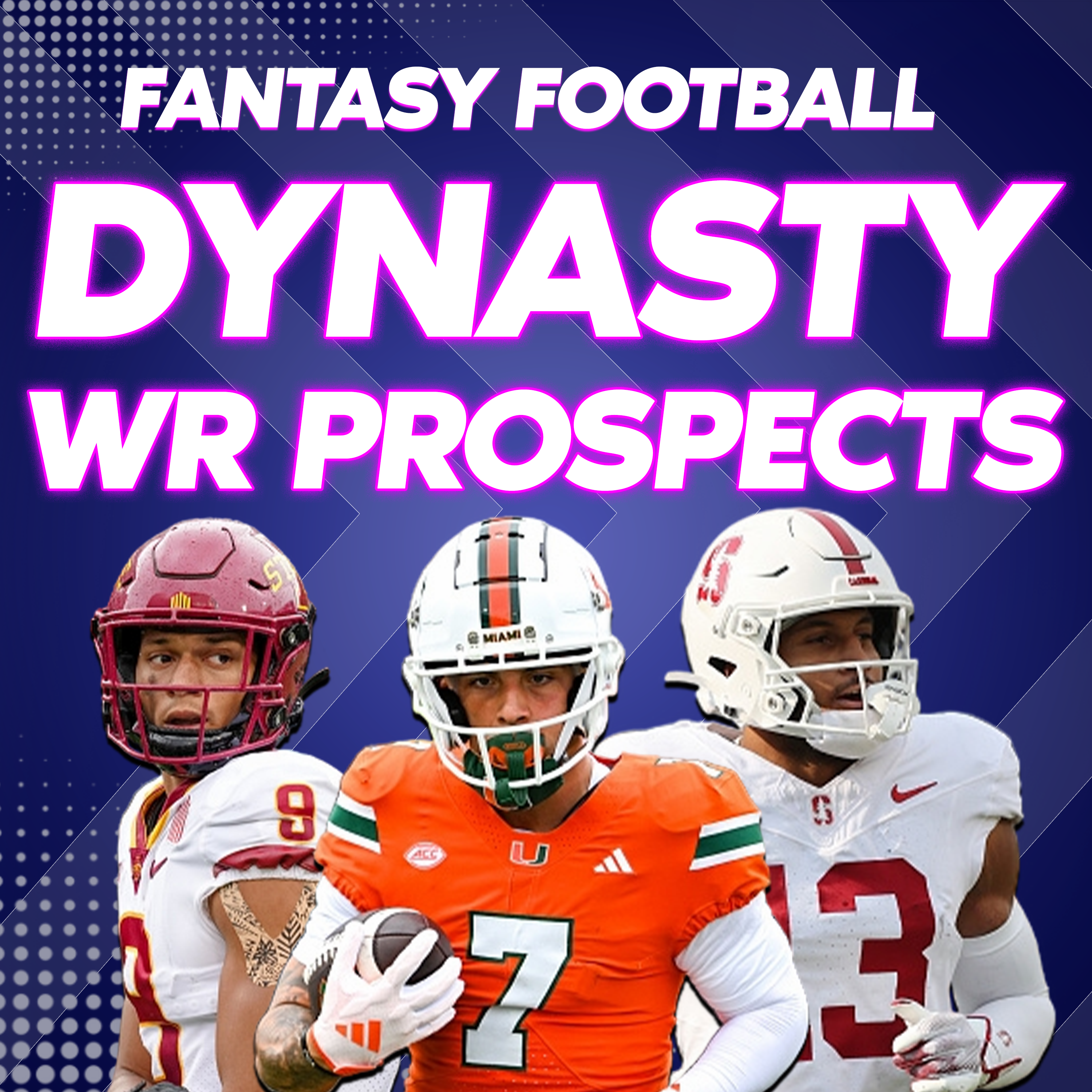 2025 NFL Draft Wide Receiver Prospects Part 2: Jayden Higgins, Elic Ayomanor, Xavier Restrepo, & More! (04/18 Dynasty Fantasy Football Podcast) episode artwork