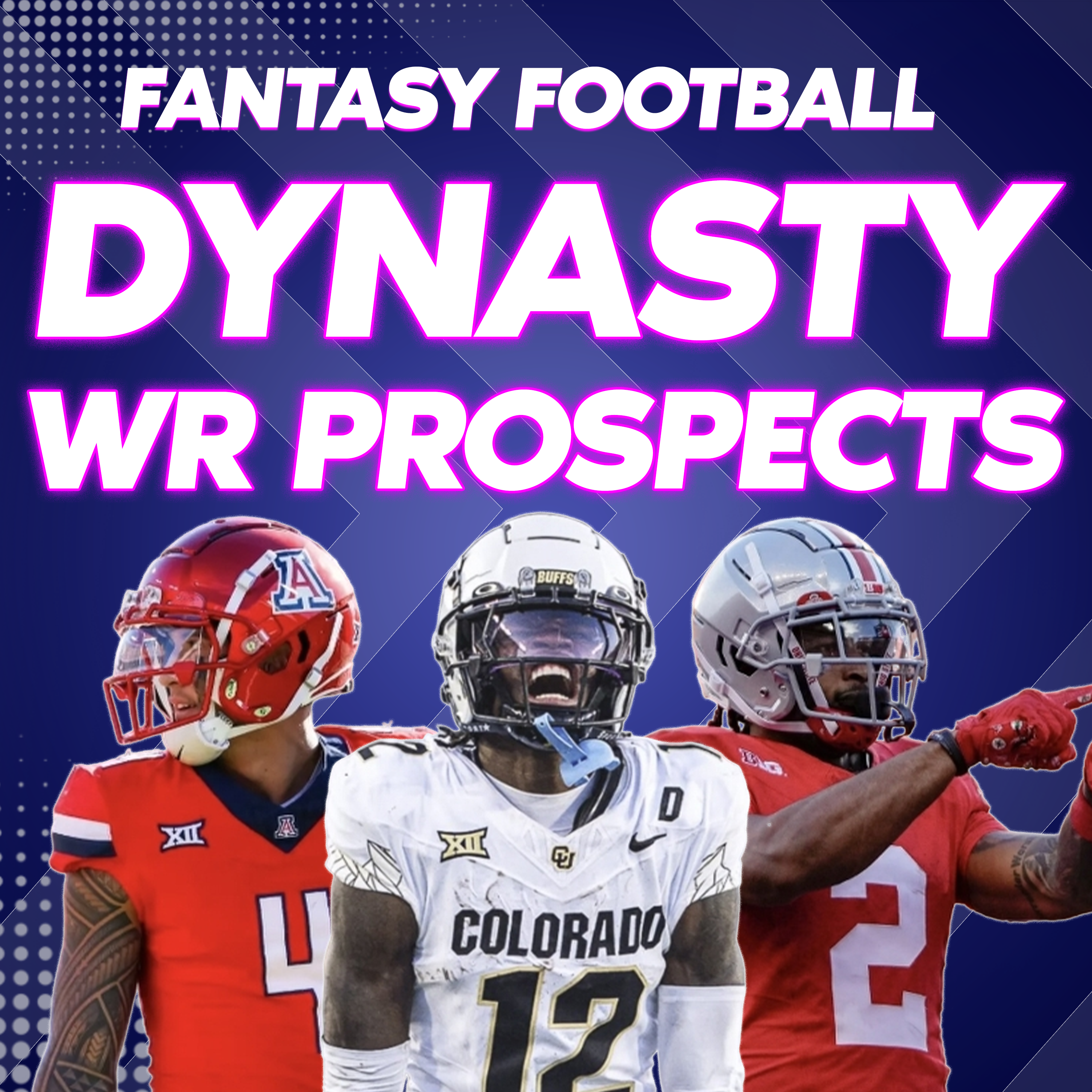 2025 NFL Draft Wide Receiver Prospects Part 1: Travis Hunter, Tetairoa McMillan, Emeka Egbuka, & More! (04/15 Dynasty Fantasy Football Podcast) episode artwork