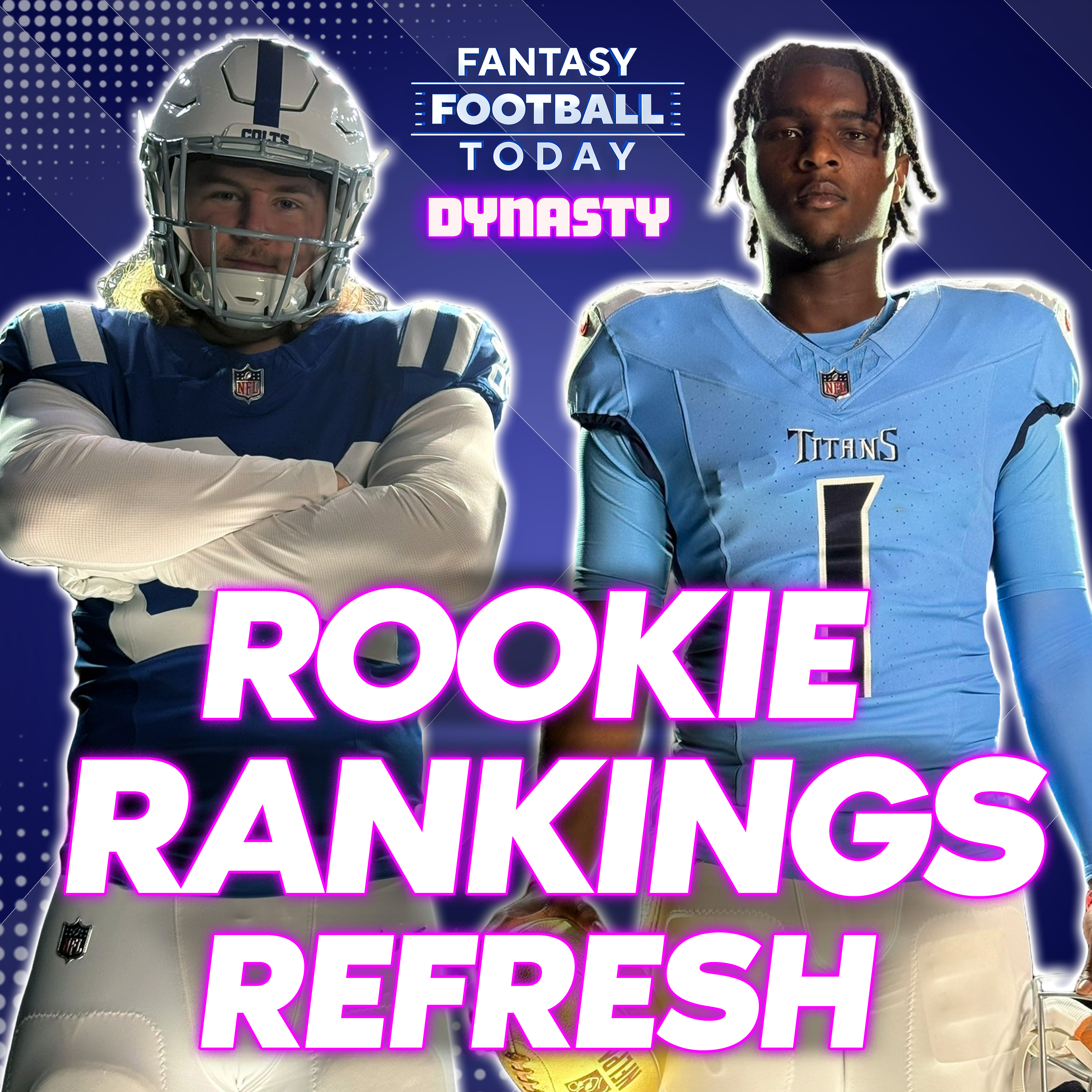 2025 Dynasty Rookie Rankings REFRESH! Rookie Tier List and Outliers (FFT Dynasty) episode artwork