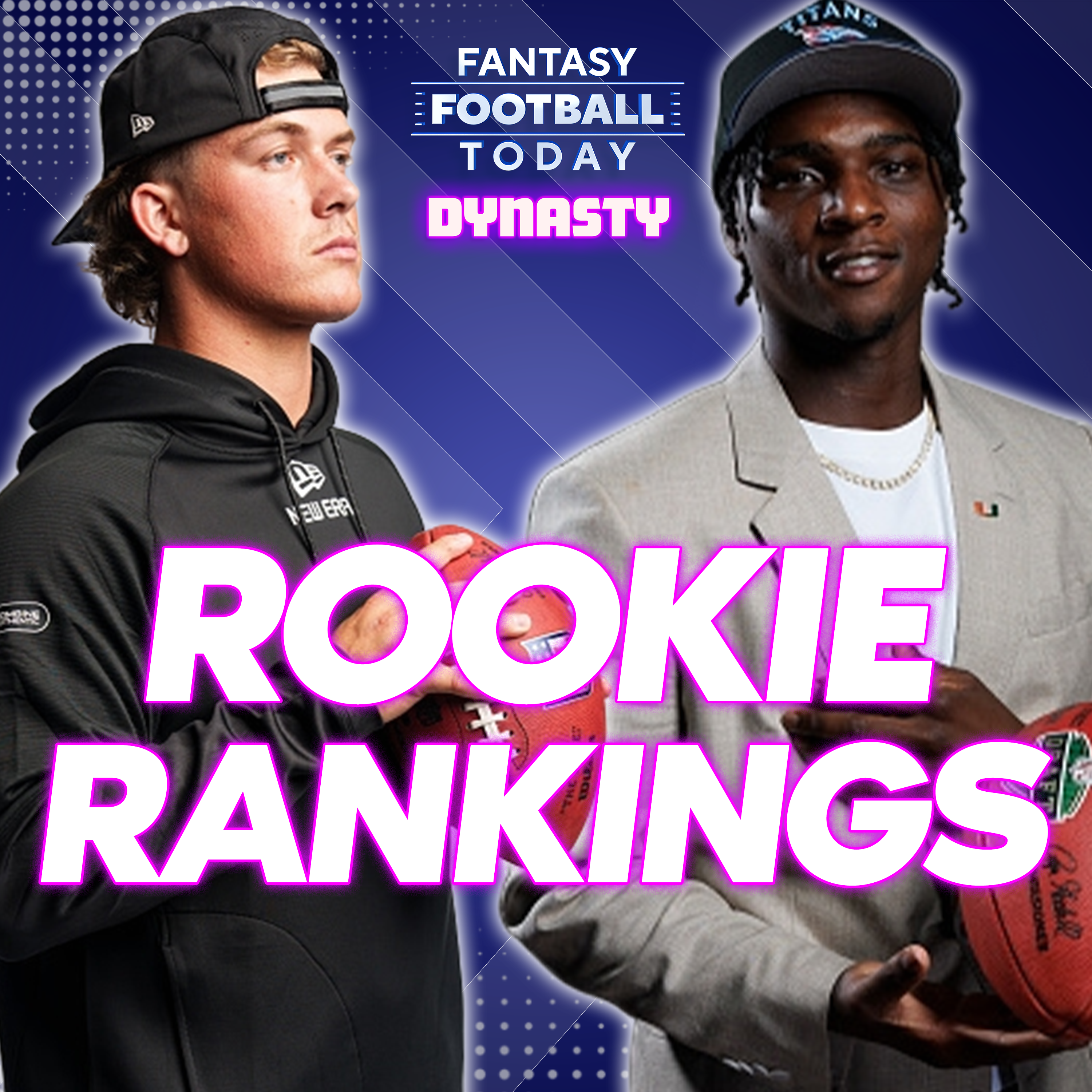 2025 Dynasty Rookie Rankings REVEALED! Must-Draft Players for Your Future Dominance! (04/29 Dynasty Fantasy Football Podcast) episode artwork