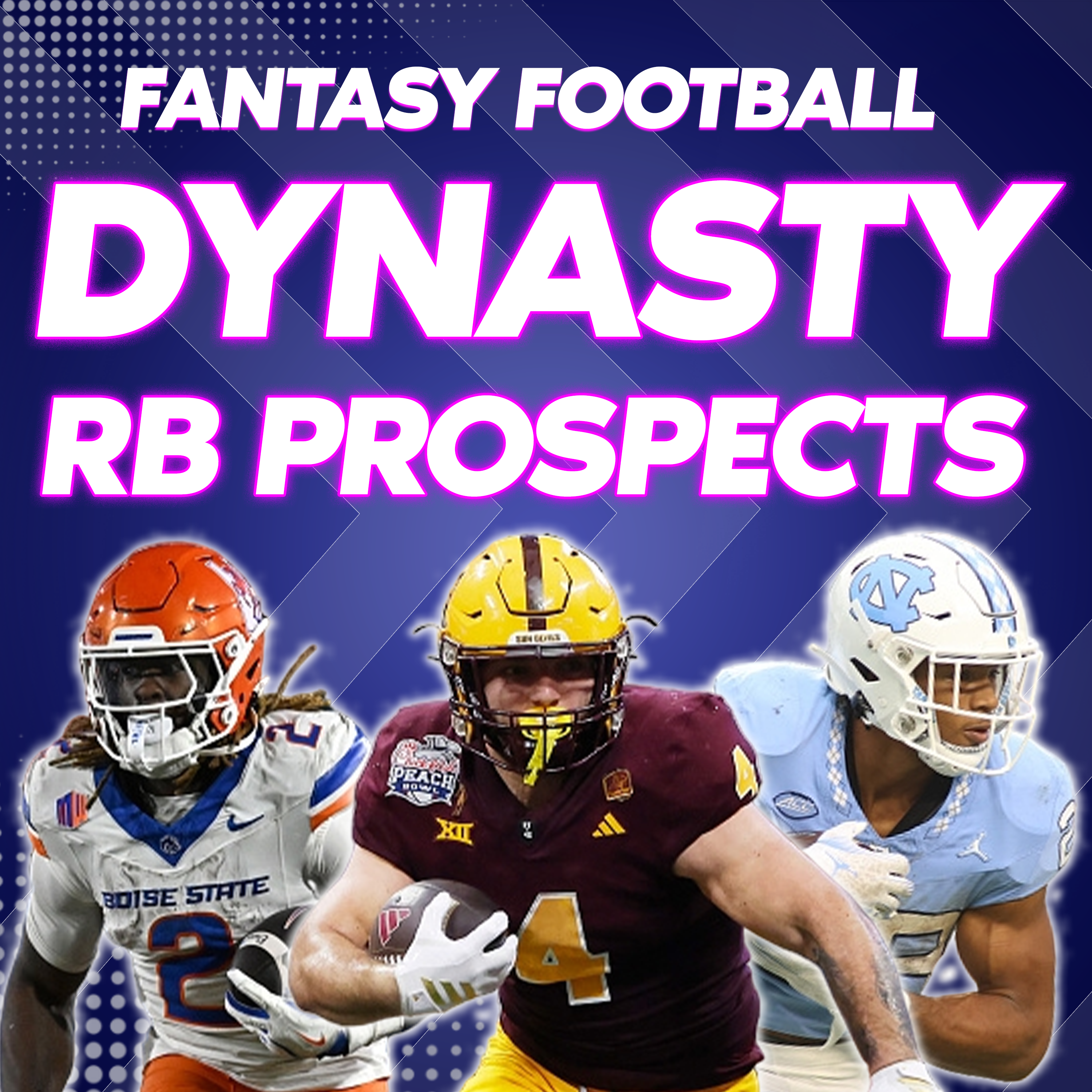 2025 NFL Draft Running Back Prospects Part 1 with Matt Waldman and Jacob Gibbs! (04/03 Fantasy Football Dynasty Podcast) episode artwork