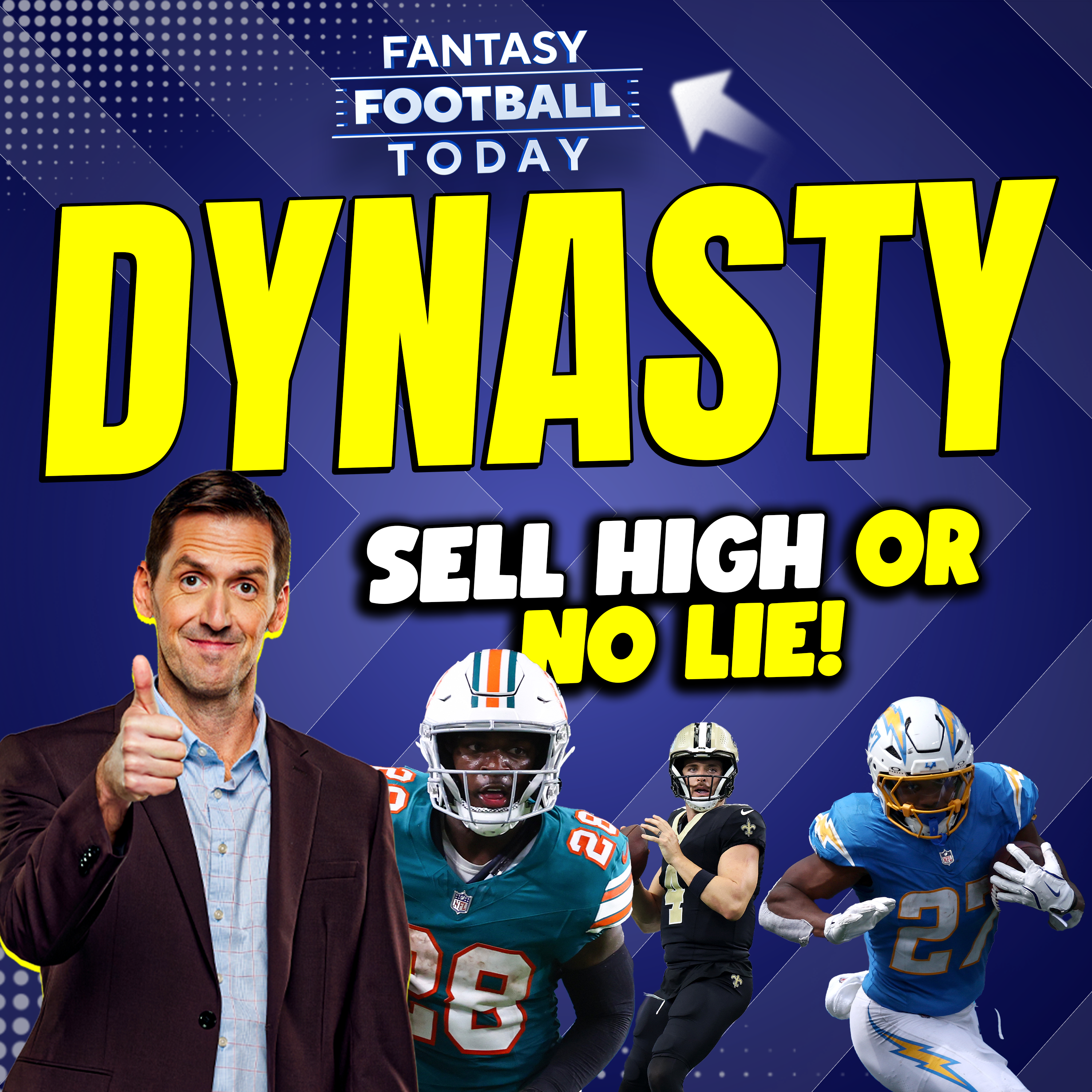 Seven players you might want to SELL HIGH ahead of Week 3; Deep Waiver Claims you could make TODAY (FFT Dynasty) episode artwork