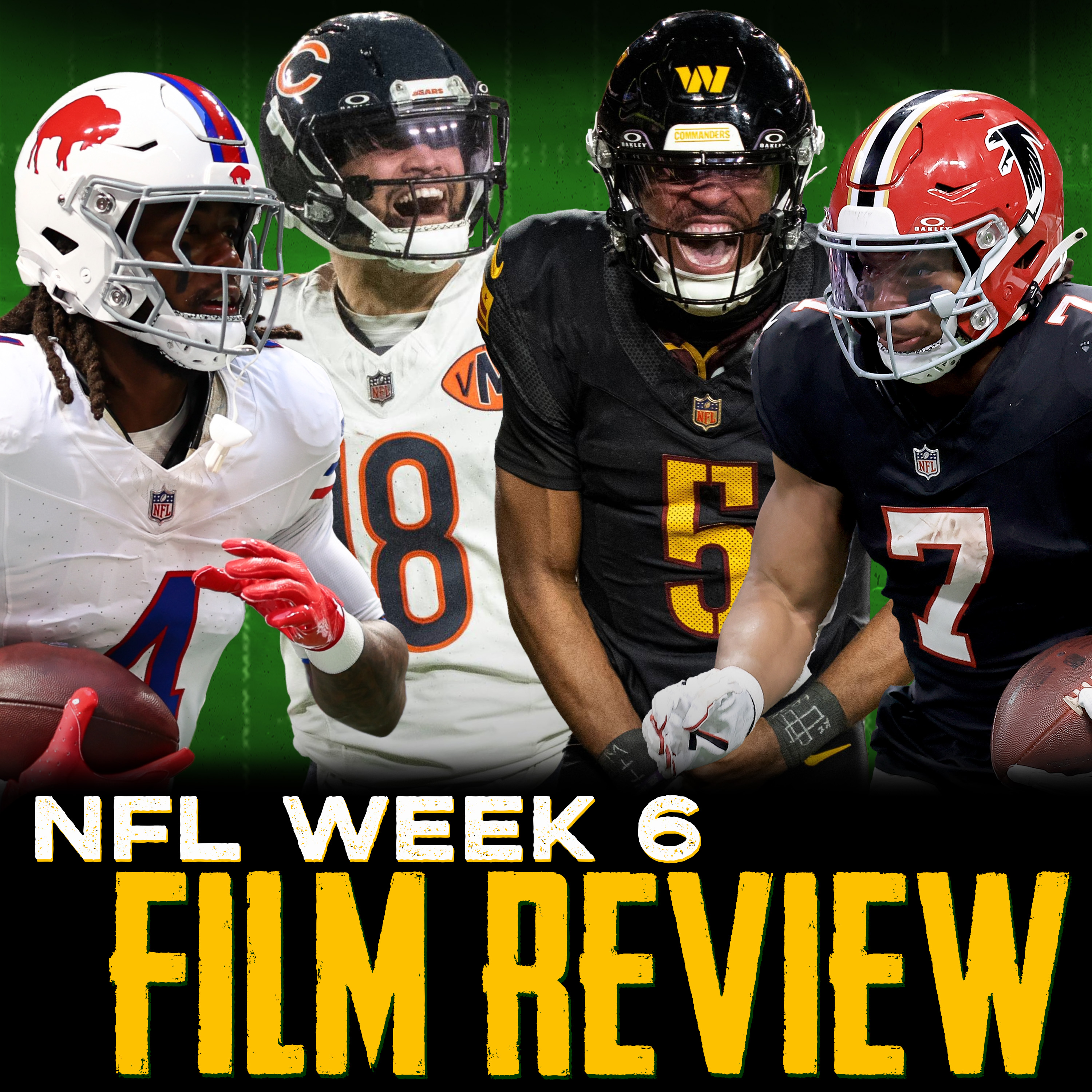 Week 6 Film Review: Bears Get Revenge on Commanders, Falcons Stymie Bills + More episode artwork