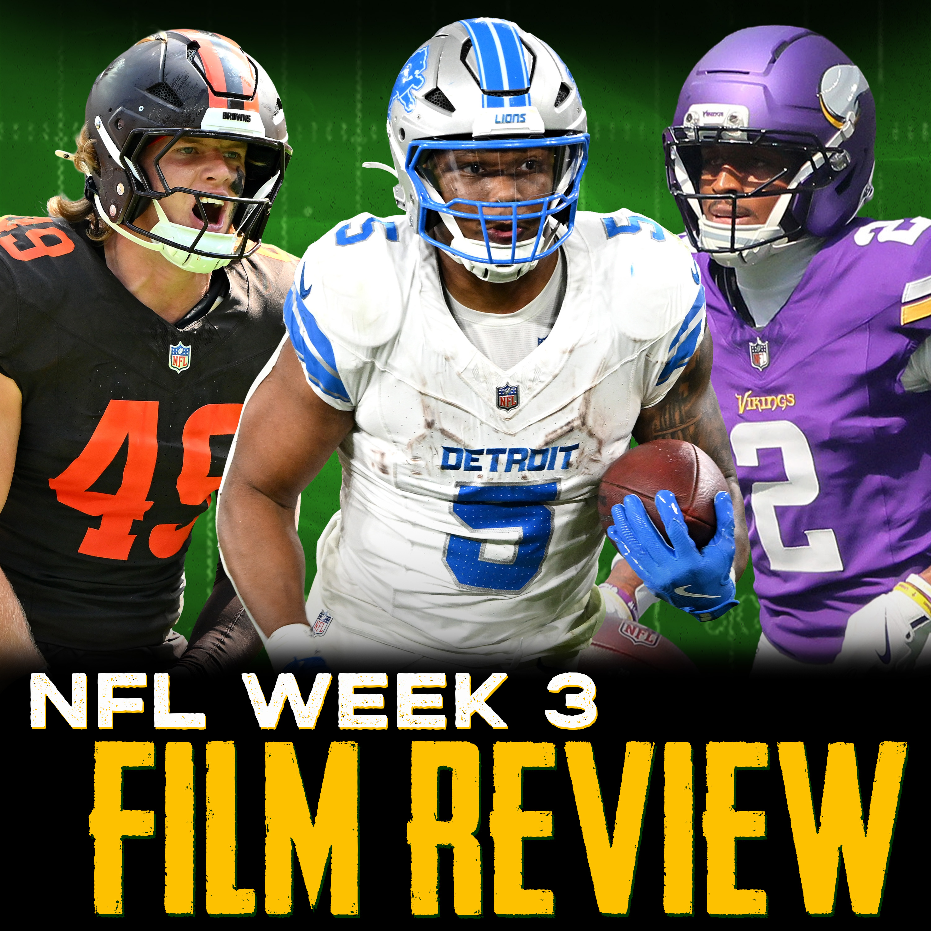 Week 3 Film Review: Lions Run Over Ravens, Vikings Defensive Shape-Shifting + More episode artwork