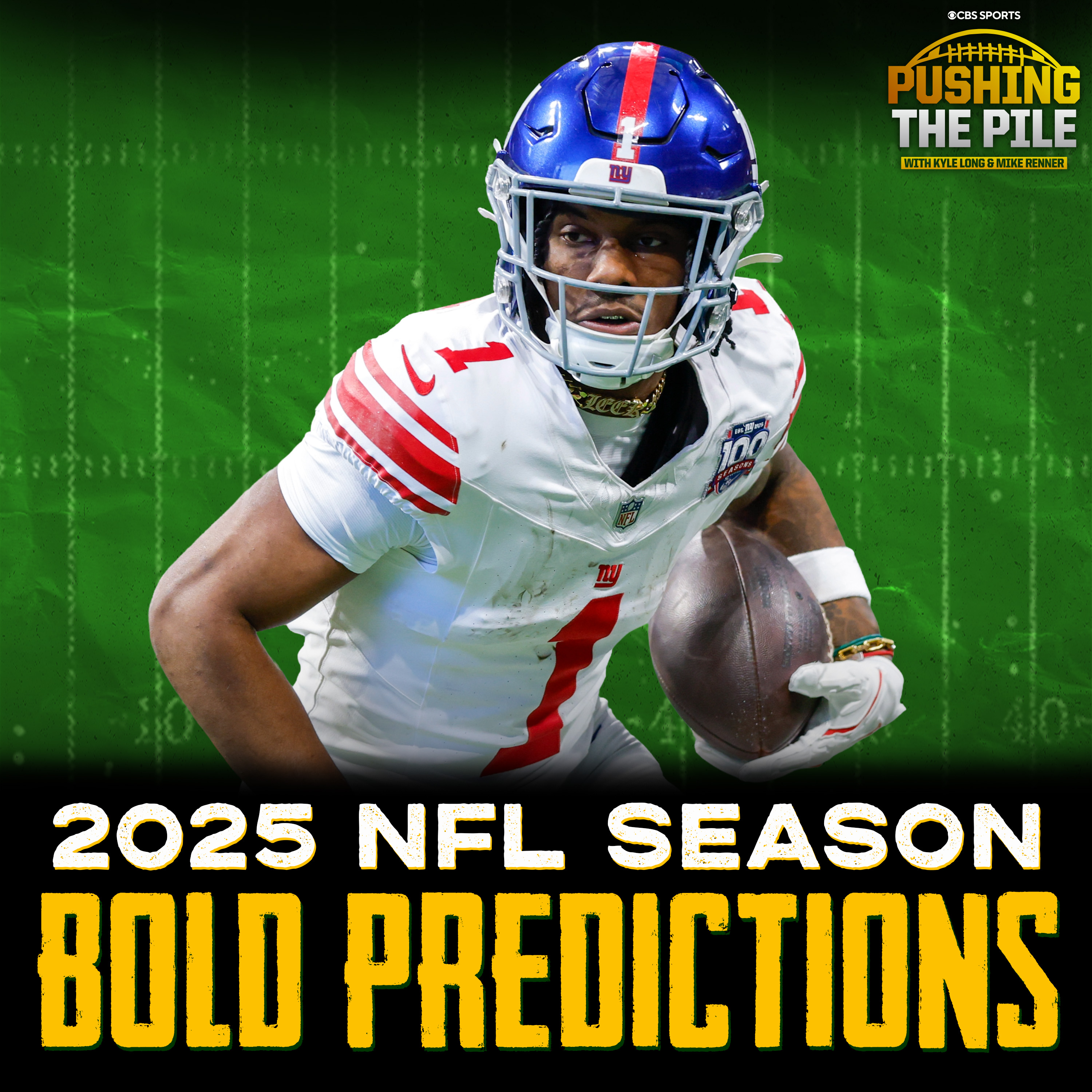 2025 NFL BOLD PREDICTIONS: Giants win the East, Return of the 1k Yard RB, Jags Light It Up episode artwork