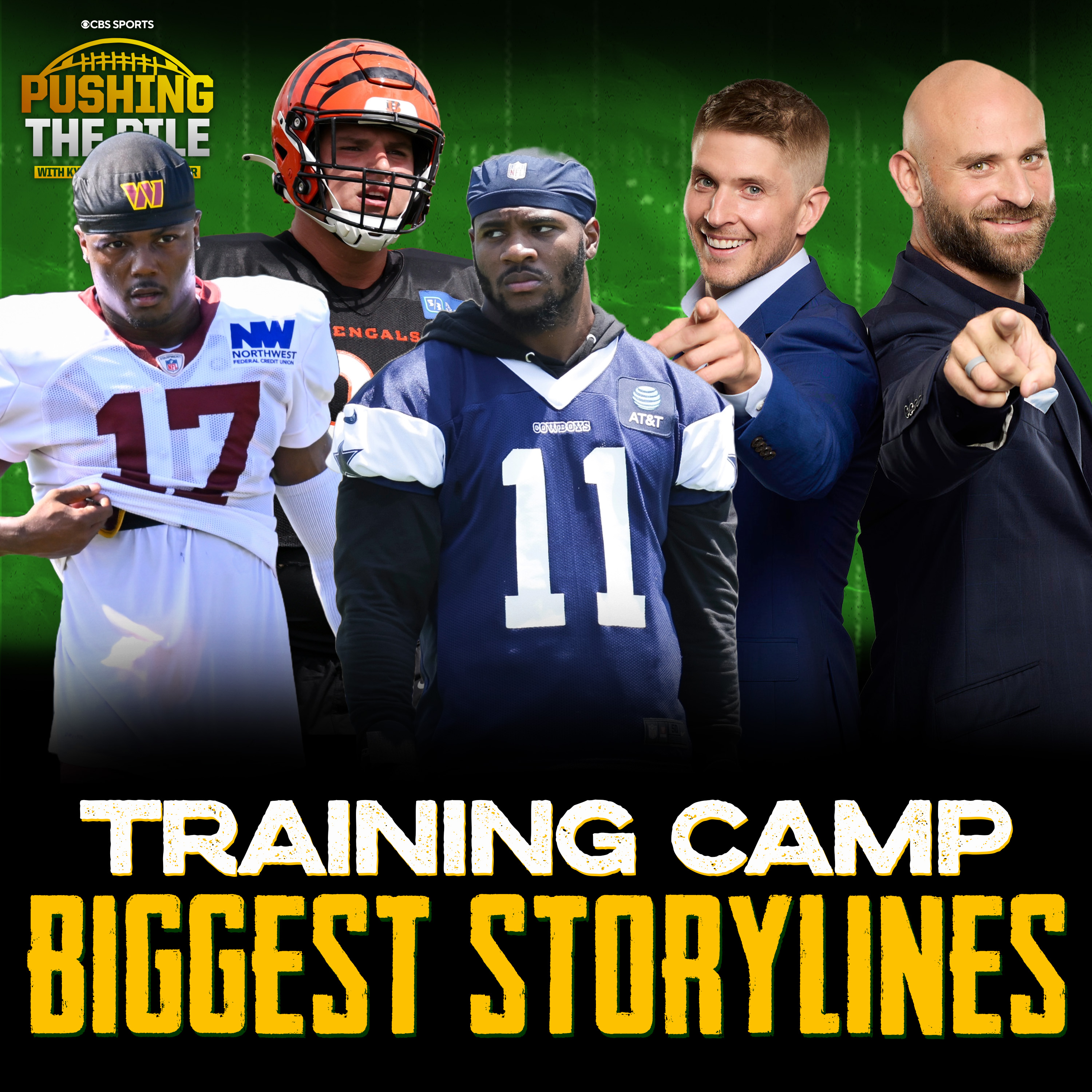 Biggest Storylines Heading into Training Camp: Holdouts, QB Battles + More! episode artwork