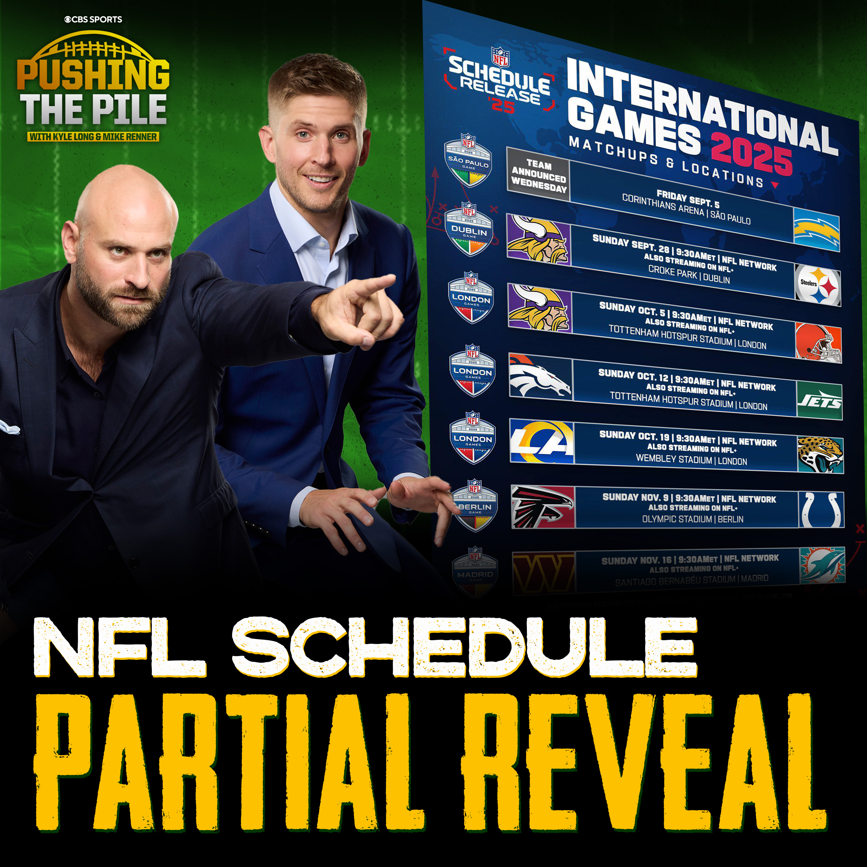 2025 NFL Schedule Release Partial Reveal Reaction | Chiefs @ Cowboys on Thanksgiving  episode artwork