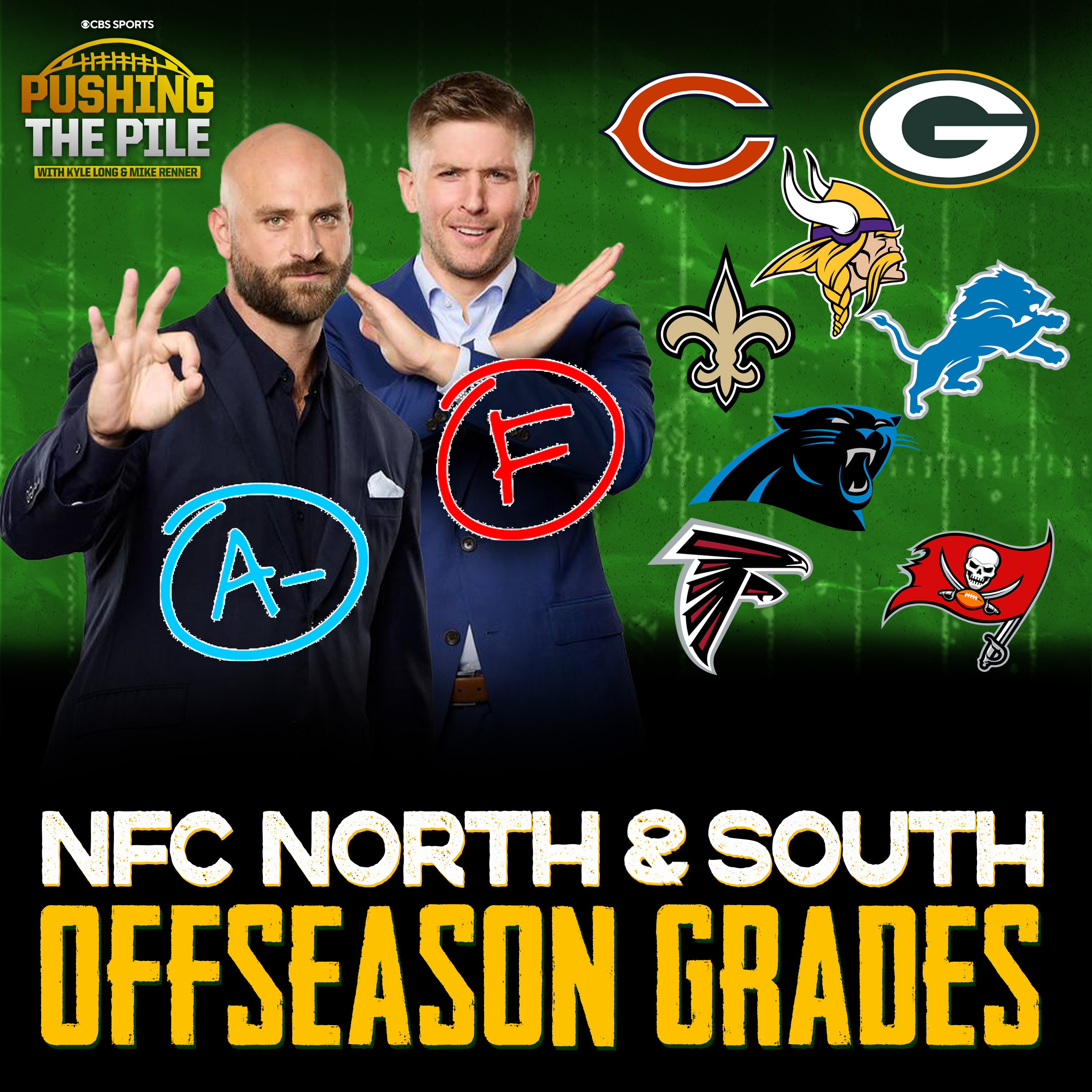 George Pickens Traded to the Cowboys + Offseason Grades! NFC North and South episode artwork