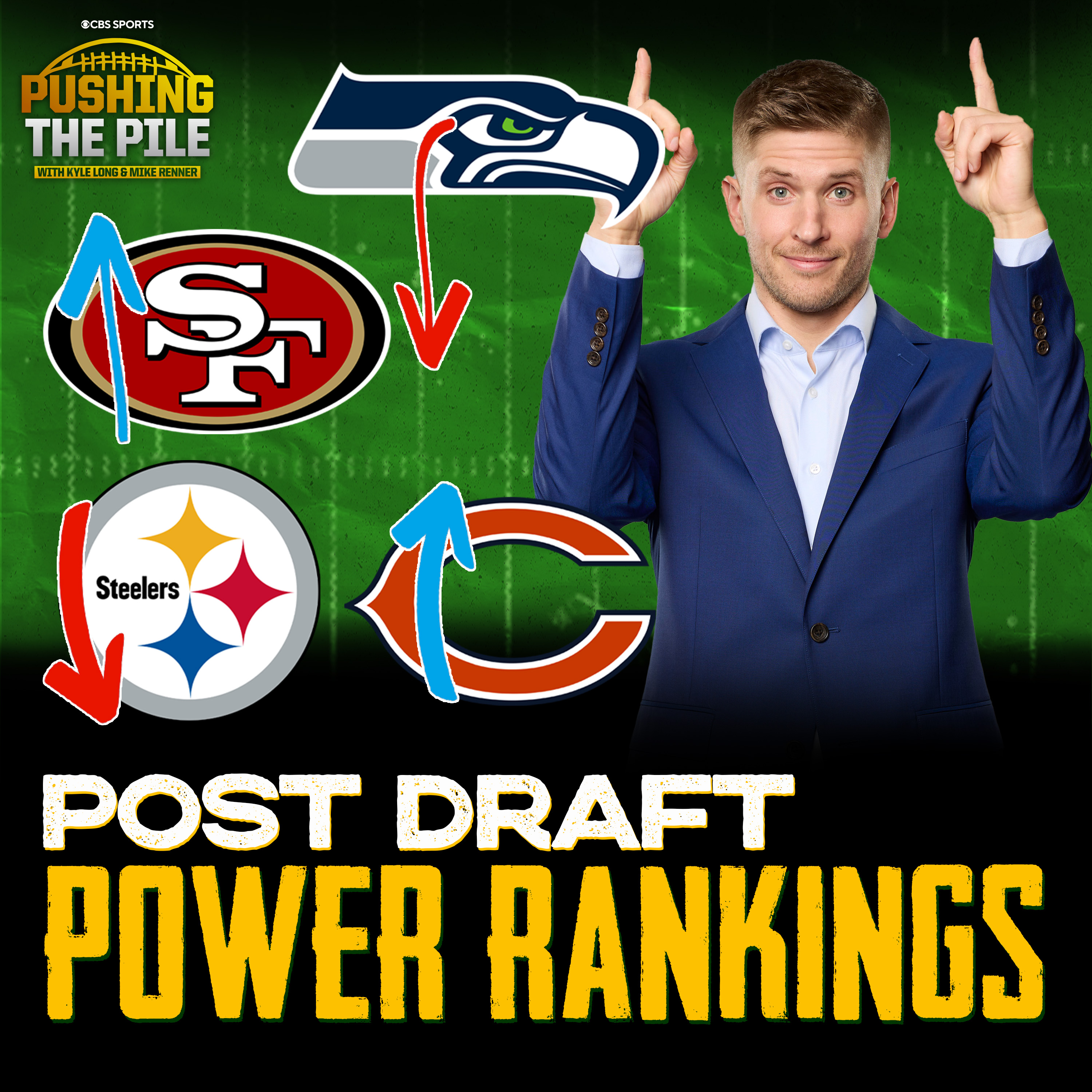 Post-Draft Power Rankings: Steelers Skid, Bears Jump and Seahawks Stumble episode artwork
