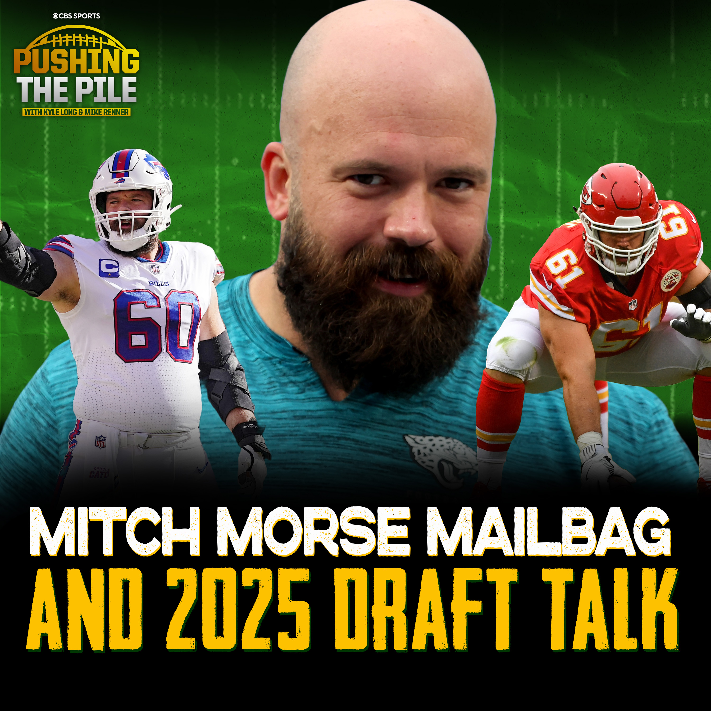 Mitch Morse Joins PTP to Open the Mailbag, Analyze OL Play, and Talk 2025 NFL Draft episode artwork