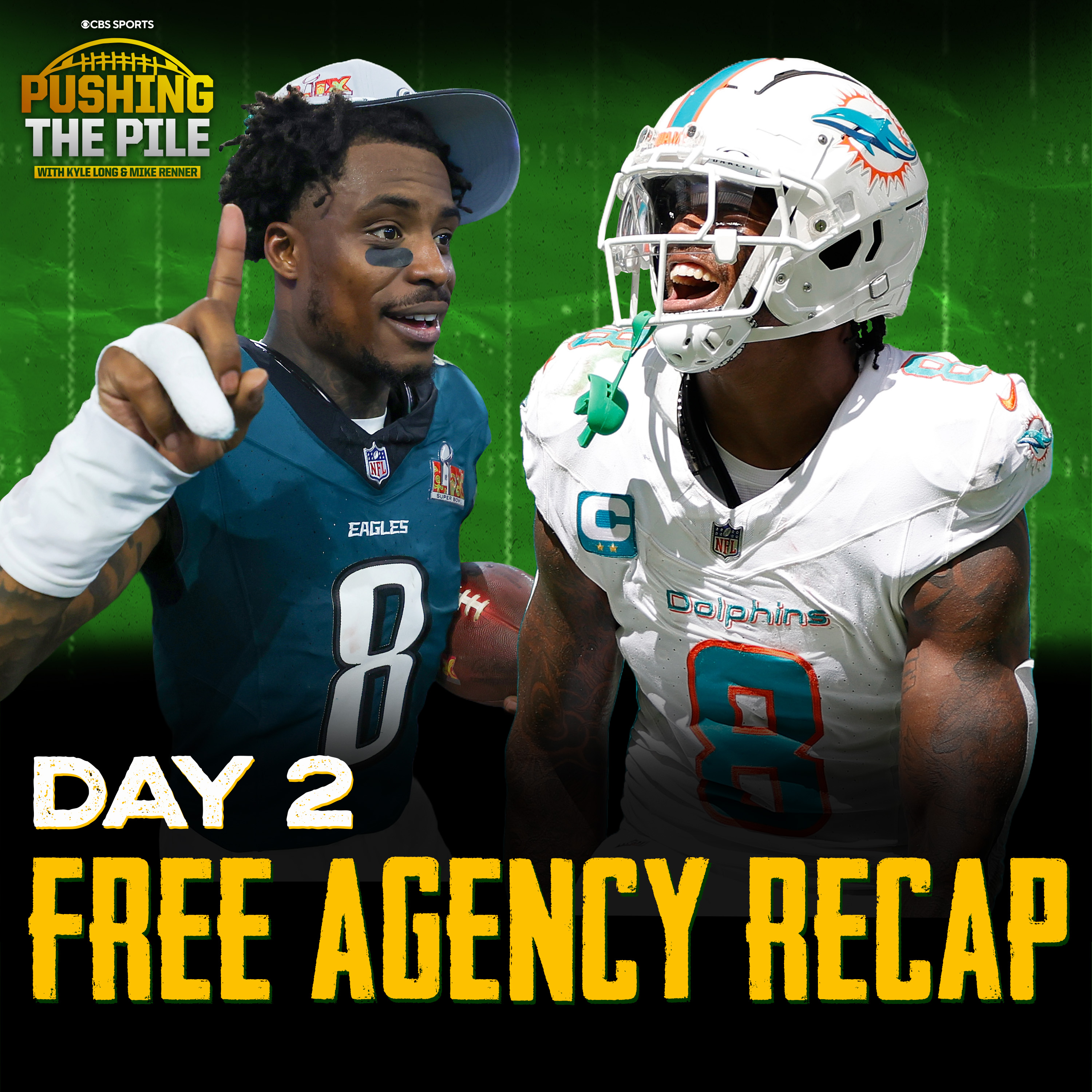 Free Agency Day 2 Recap: Jevon Holland Becomes a Giant, Eagles Make Trades + More episode artwork