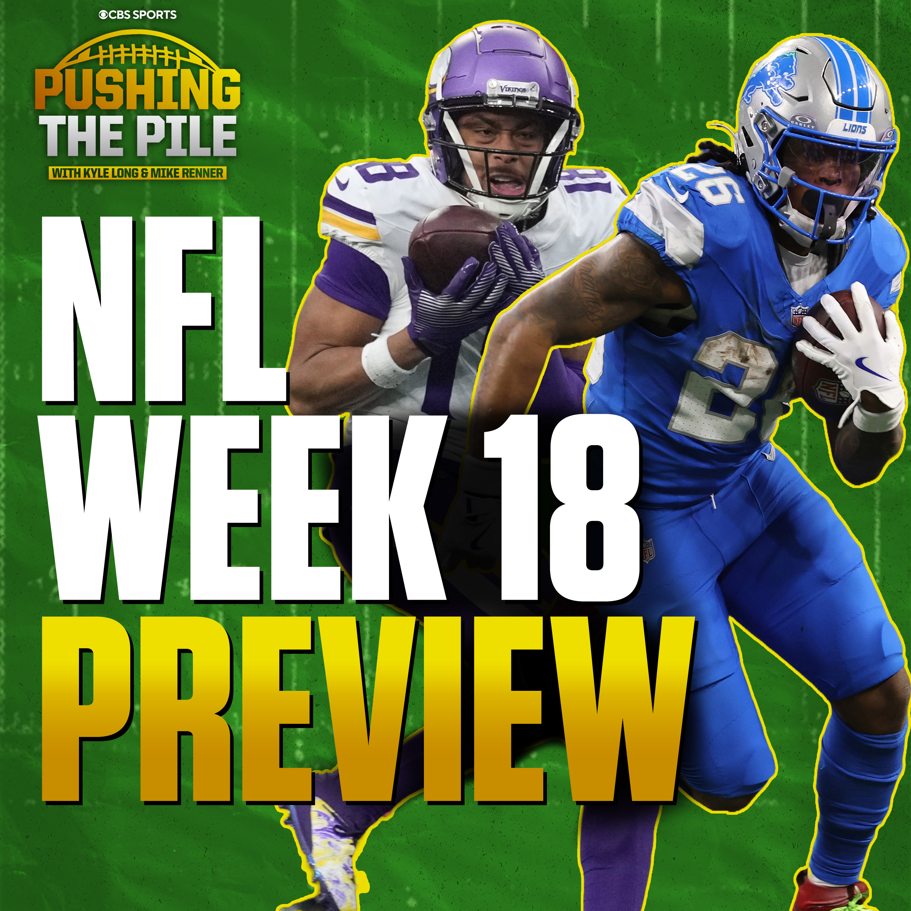 Week 18 NFL Preview & Picks: Vikings-Lions, Divisional battles, backups galore  + More  episode artwork