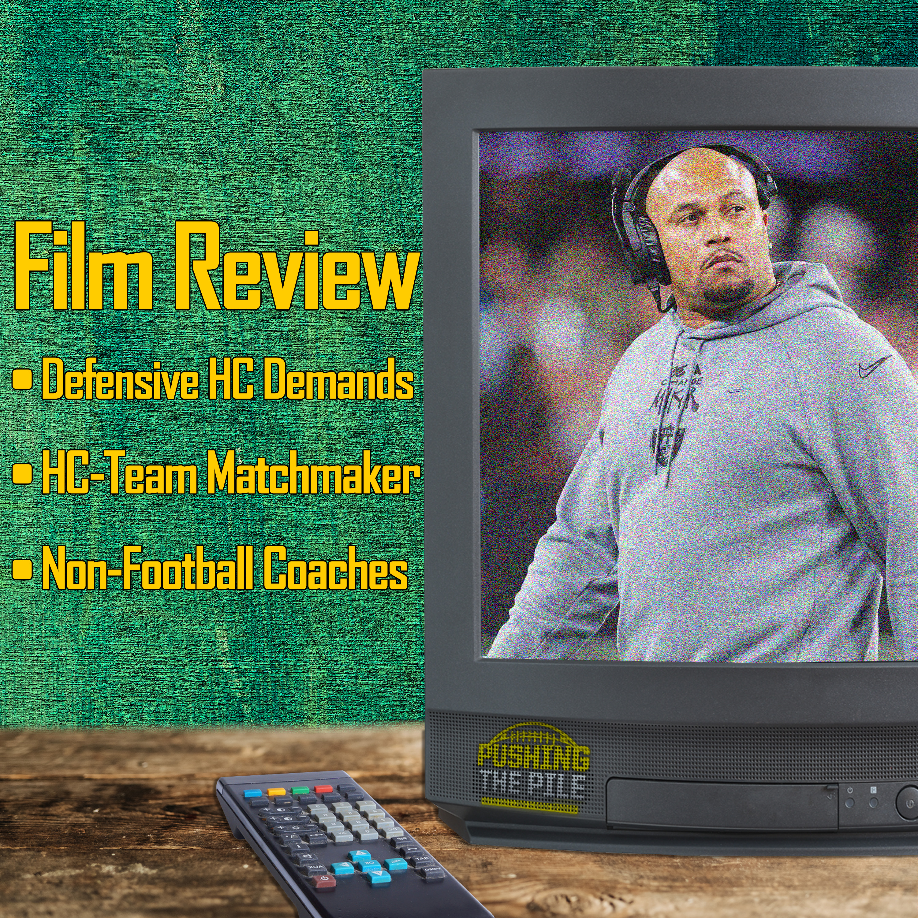 Film Review: Defensive HC Short Leash, HC Candidate Matchmaker, Non-Football Coaches + Mailbag episode artwork