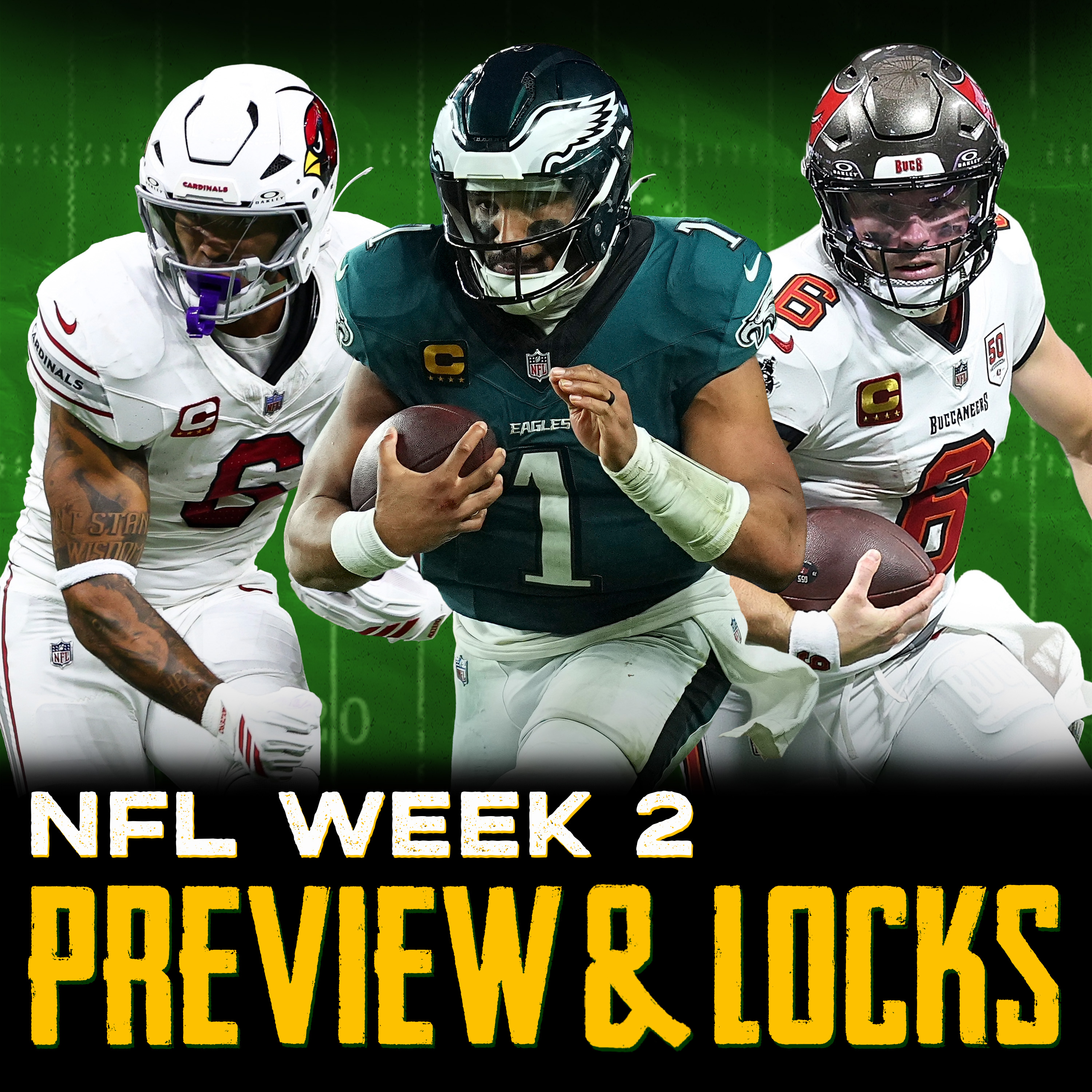 Week 2 NFL Preview & Locks: Eagles-Chiefs Super Bowl Rematch, Mayfield vs. Stroud + More   episode artwork
