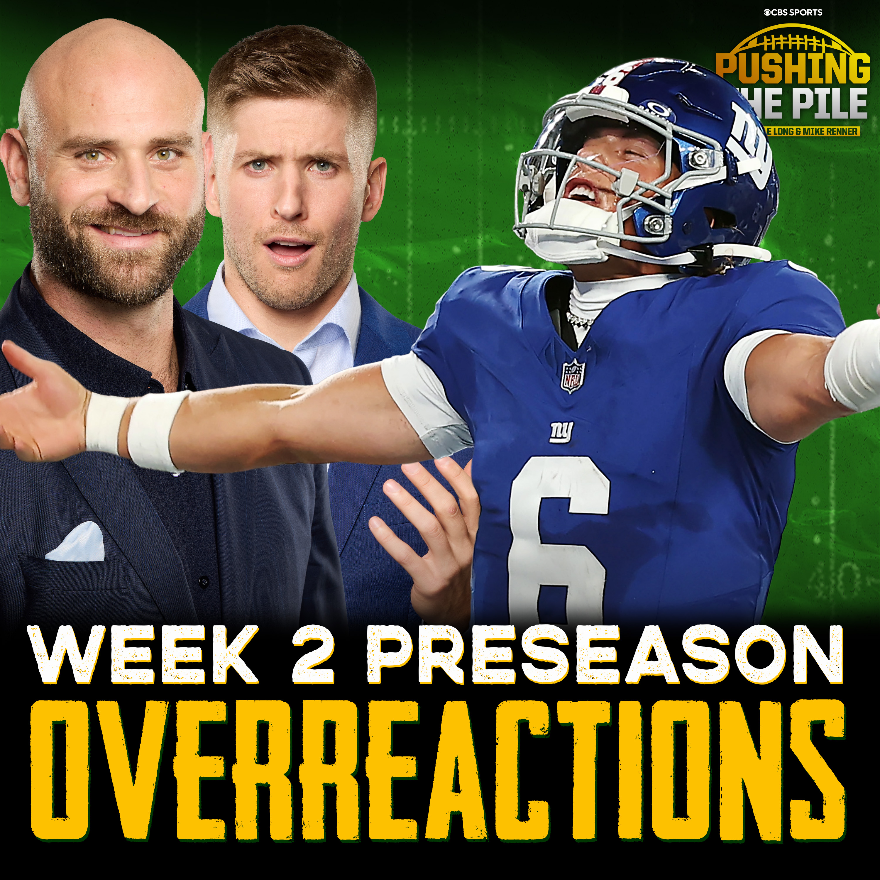 Week 2 Preseason Overreactions: Jaxson Dart Will Bench Russell Wilson, the Bears are "Back" episode artwork