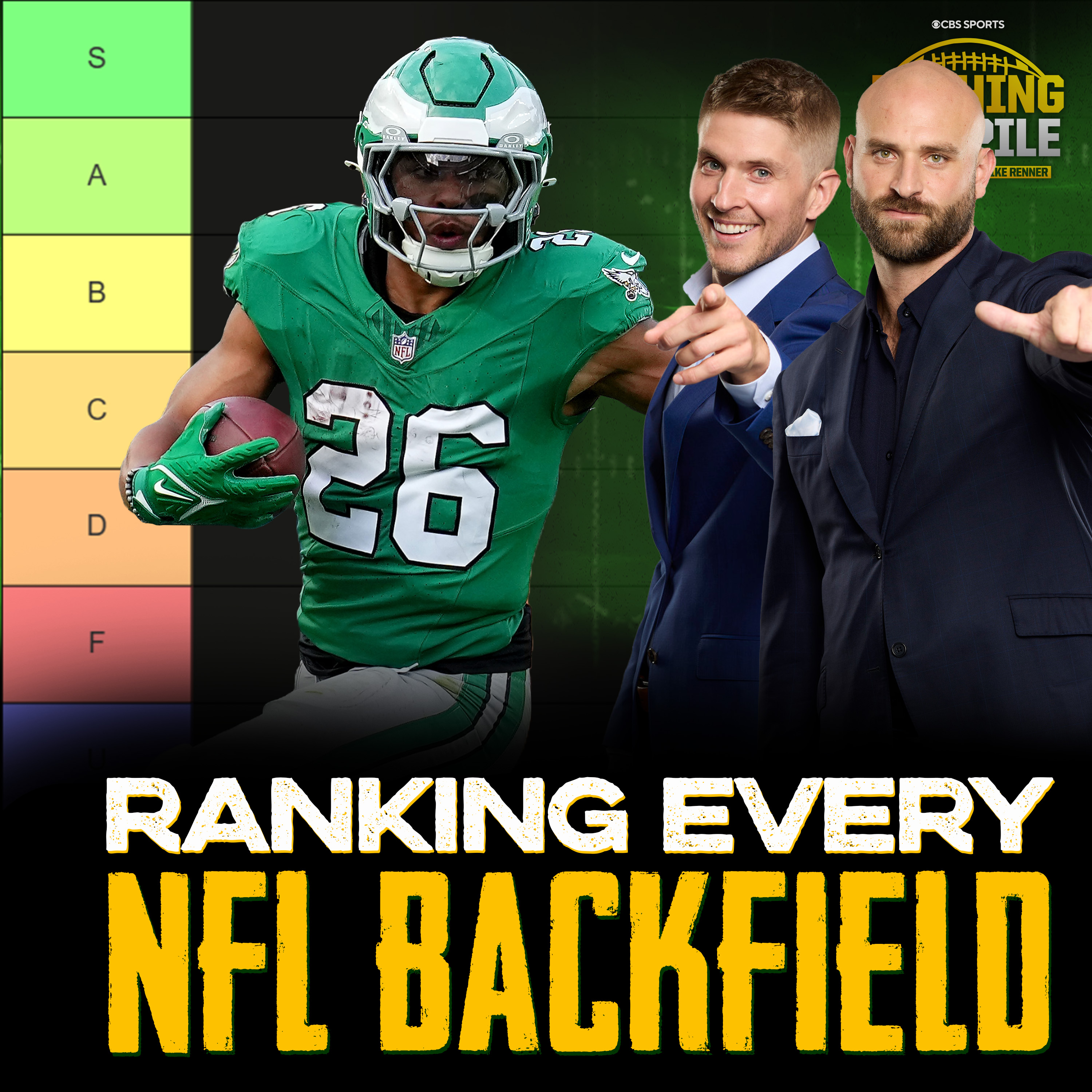 Ranking Every Backfield in the NFL - Which S-Tier RBs Are Fast-Twitch Freaks? episode artwork
