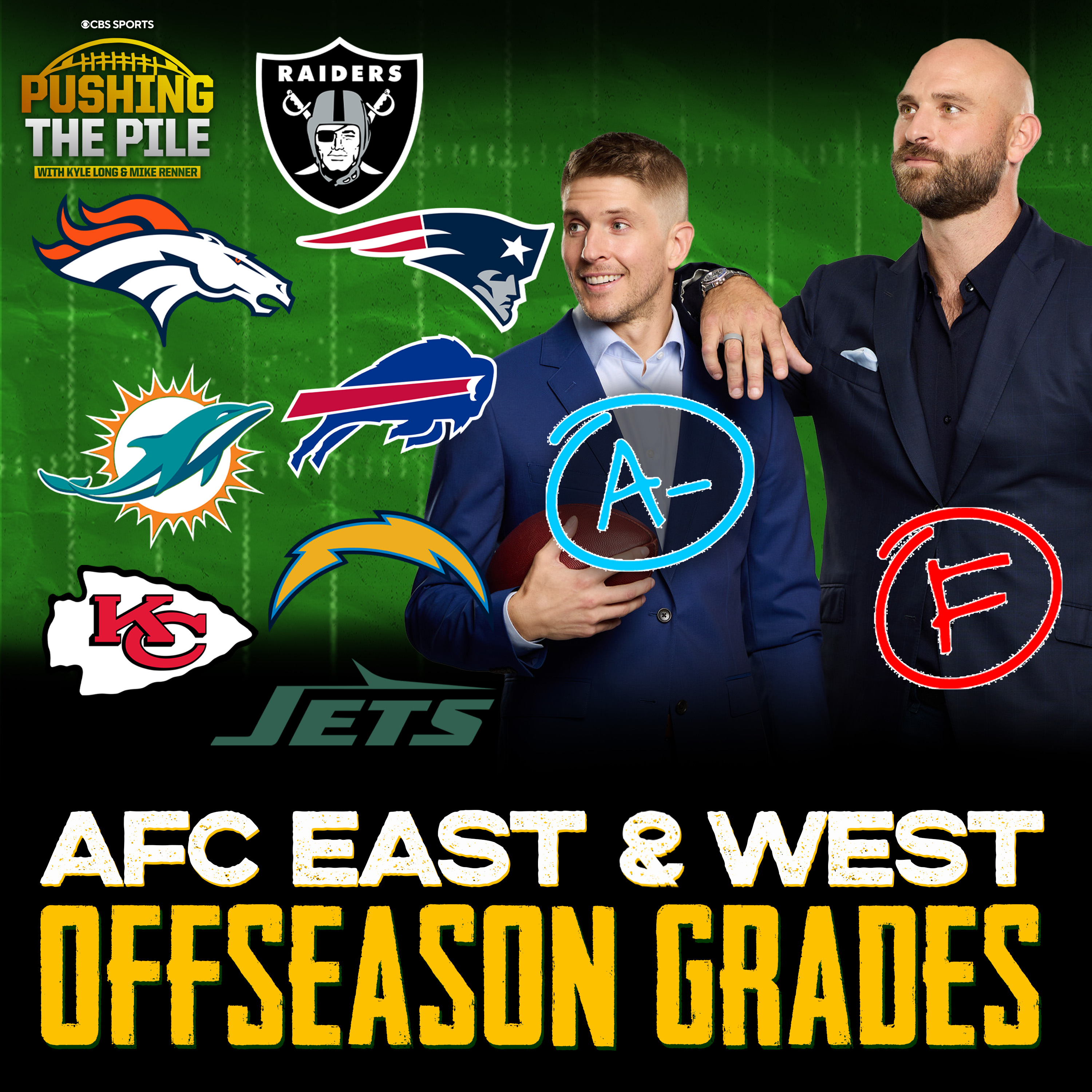 Offseason Grades! AFC East and West + 49ers Break the Bank for Brock Purdy episode artwork