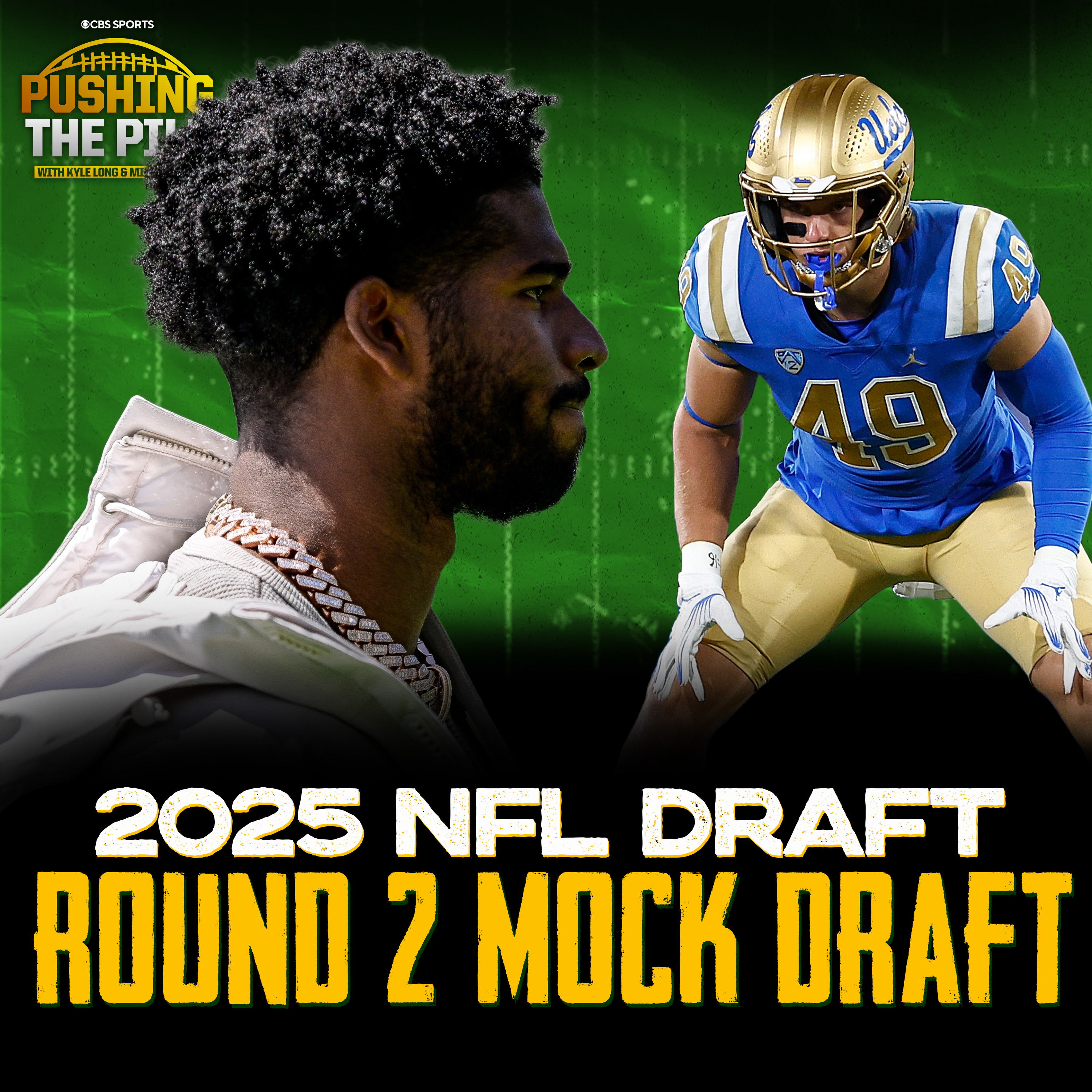 Updated 2025 NFL Mock Draft - FULL 2nd Round + Day 3 Diamonds in the Rough | PTP episode artwork