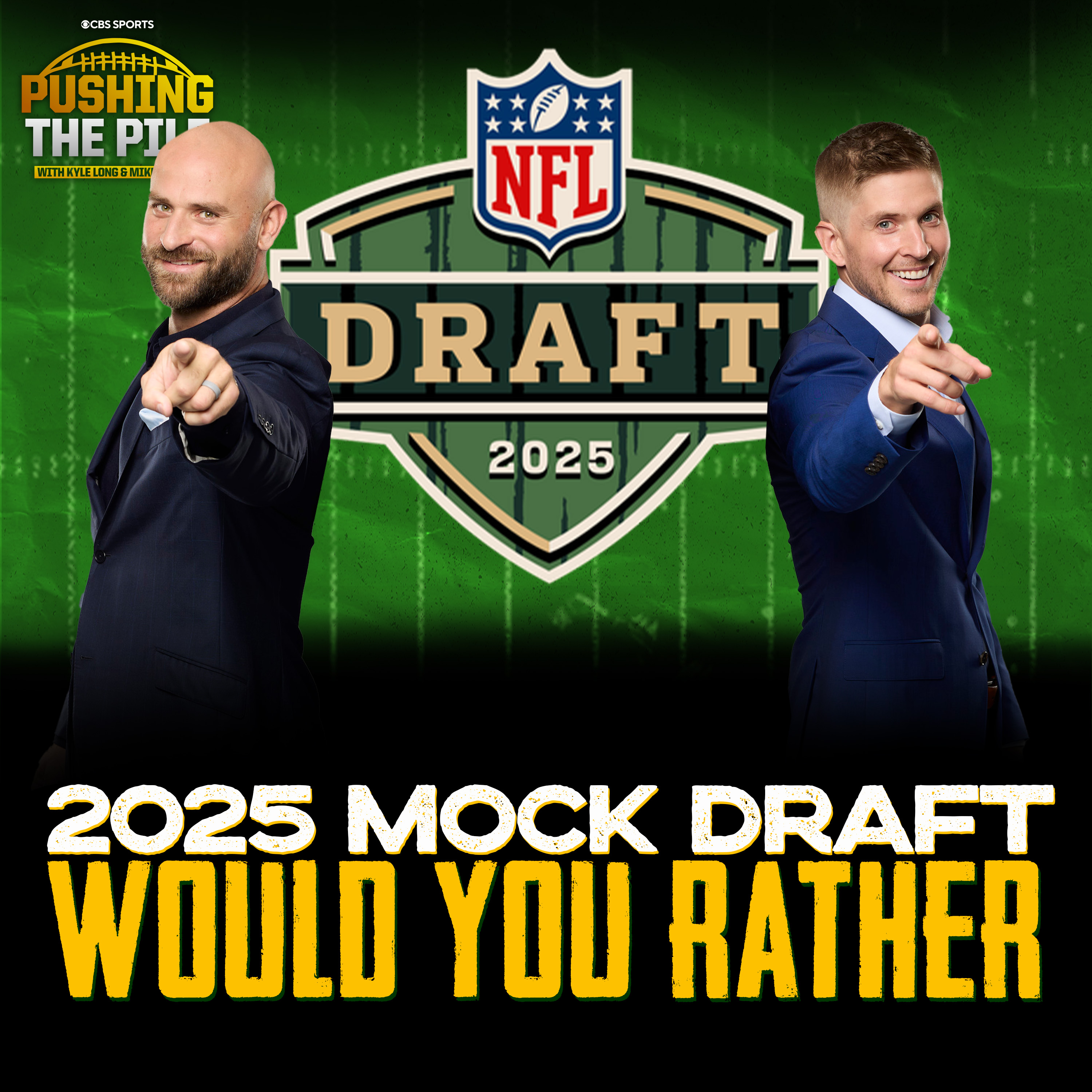2025 Mock Draft Would You Rather - Brugler vs. Kiper/Yates vs. Zierlein Who's Mock Reigns Supreme episode artwork