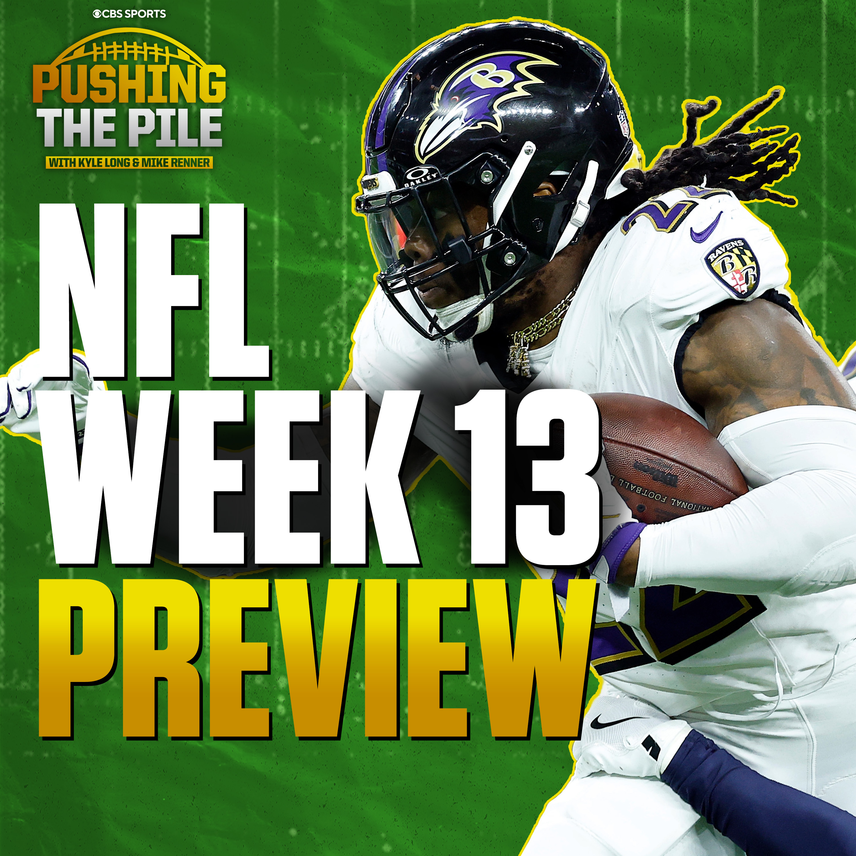 Week 13 NFL Preview & Picks: Eagles-Ravens, Justin Herbert vs Kirk Cousins, Thanksgiving +More | PTP episode artwork