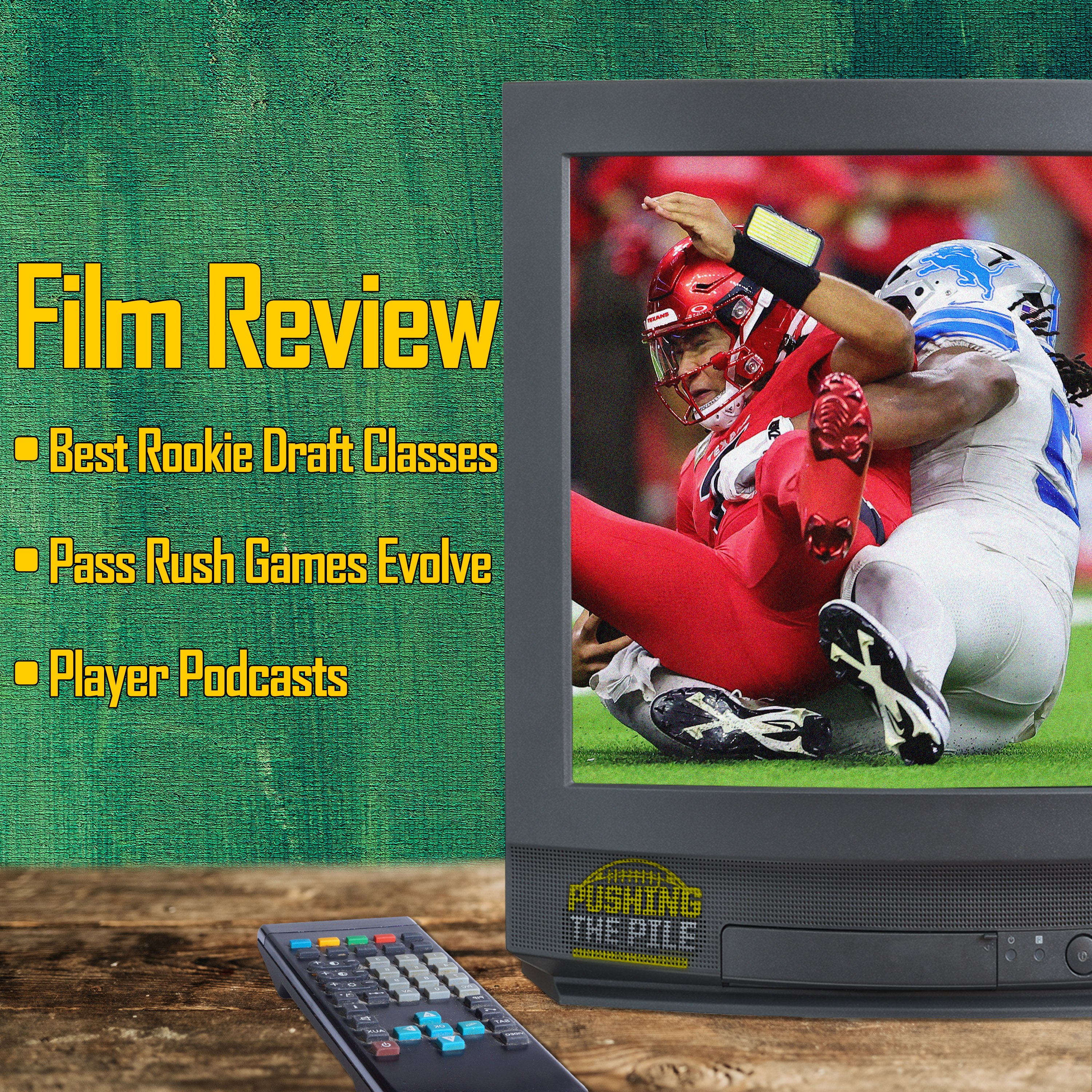 Film Review: Evolution of Pass Rush Games, Best Rookie Draft Classes & Player Podcasts + Mailbag episode artwork