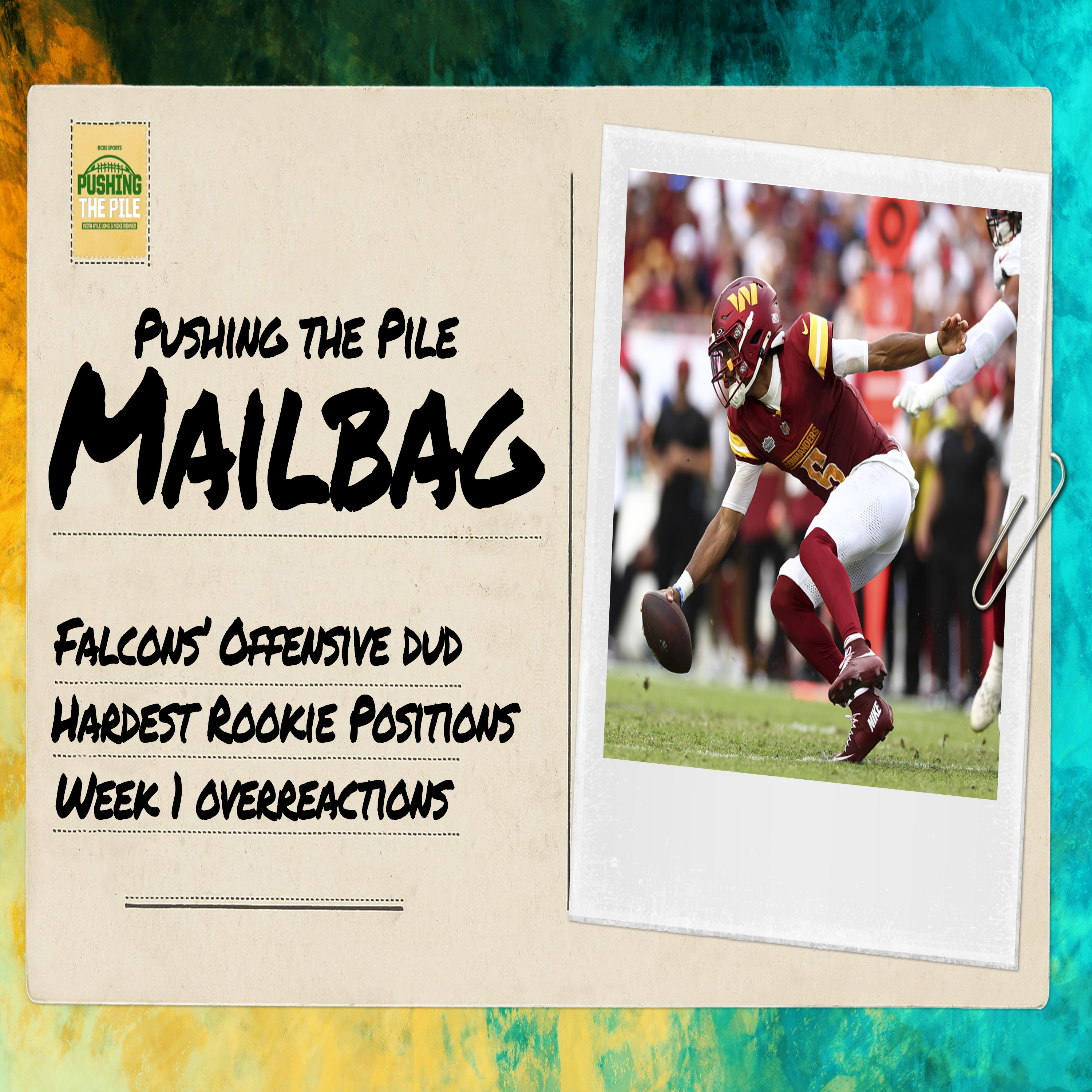 The Falcons disappearing offense, toughest rookie transitions and Week 1 overreactions + Mailbag episode artwork
