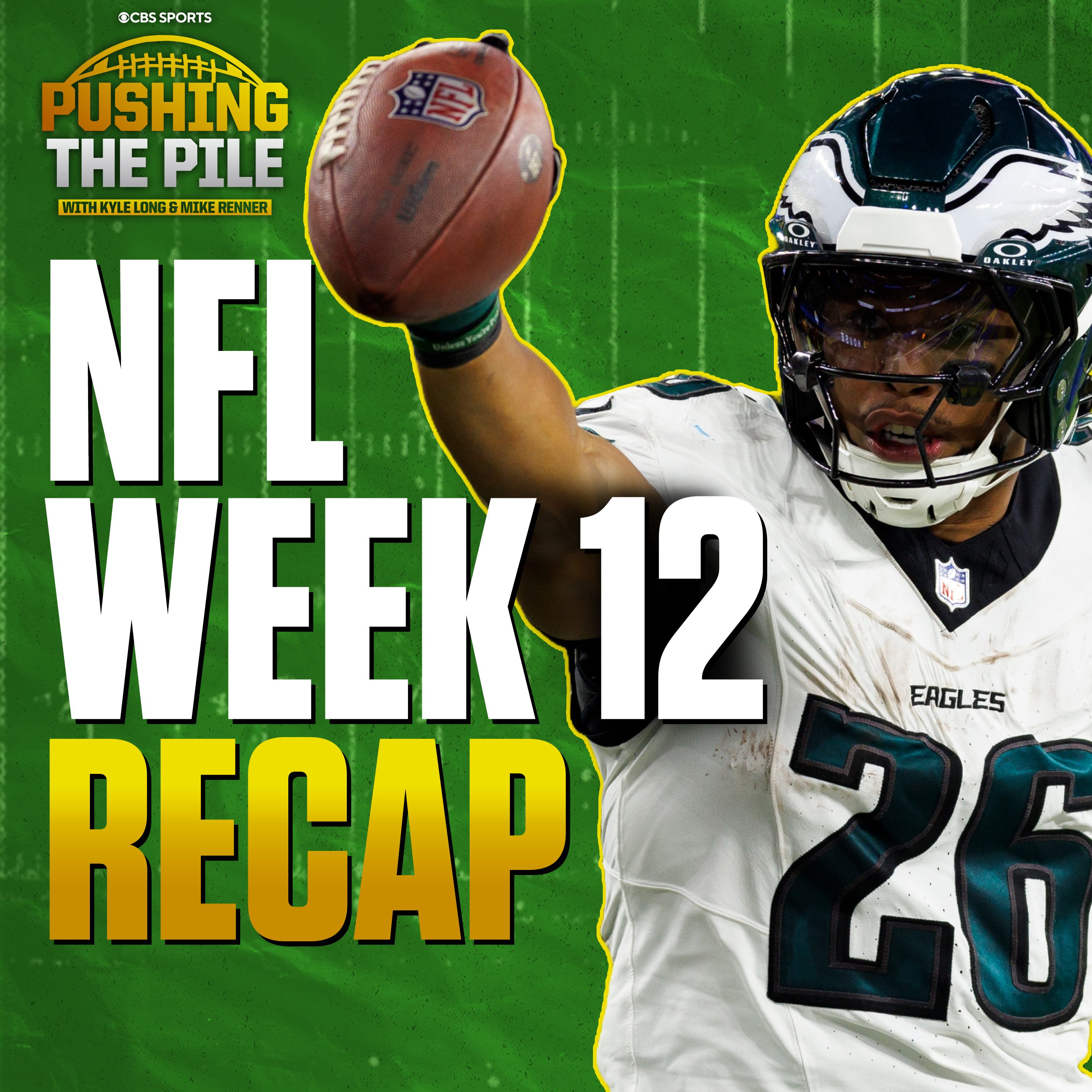 NFL Week 12 Recap & Grades: Eagles run Rams, Chiefs outlast Panthers, Vikings tip Bears + More | PTP episode artwork