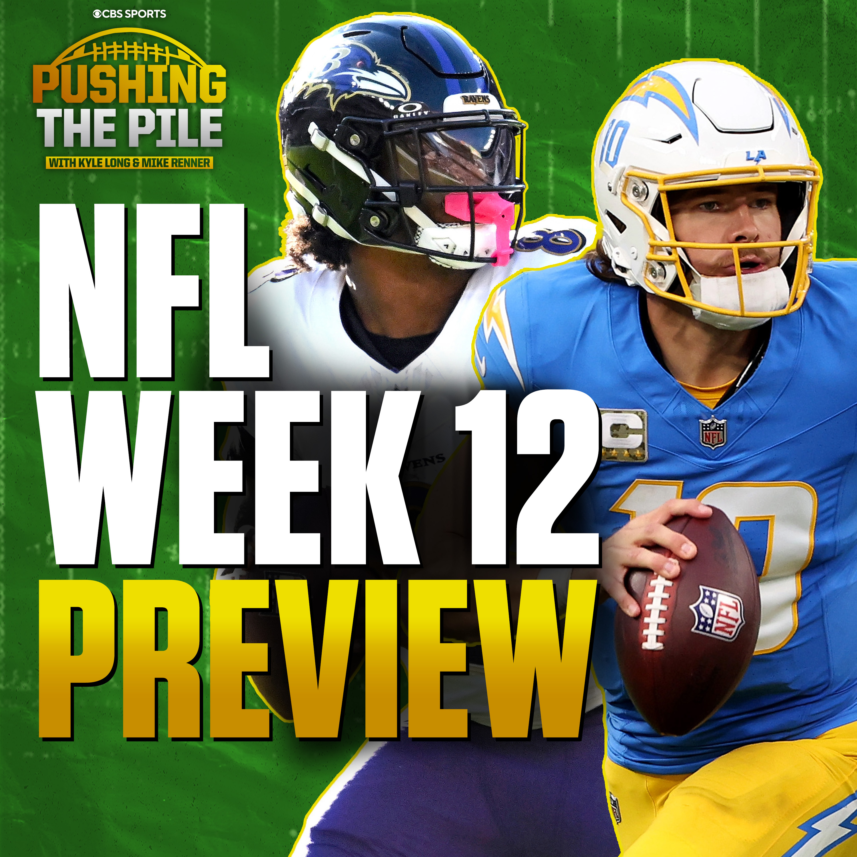 Week 12 NFL Preview & Picks: The Ravens-Chargers Harbowl, Brock Purdy vs Jordan Love, +More | PTP episode artwork
