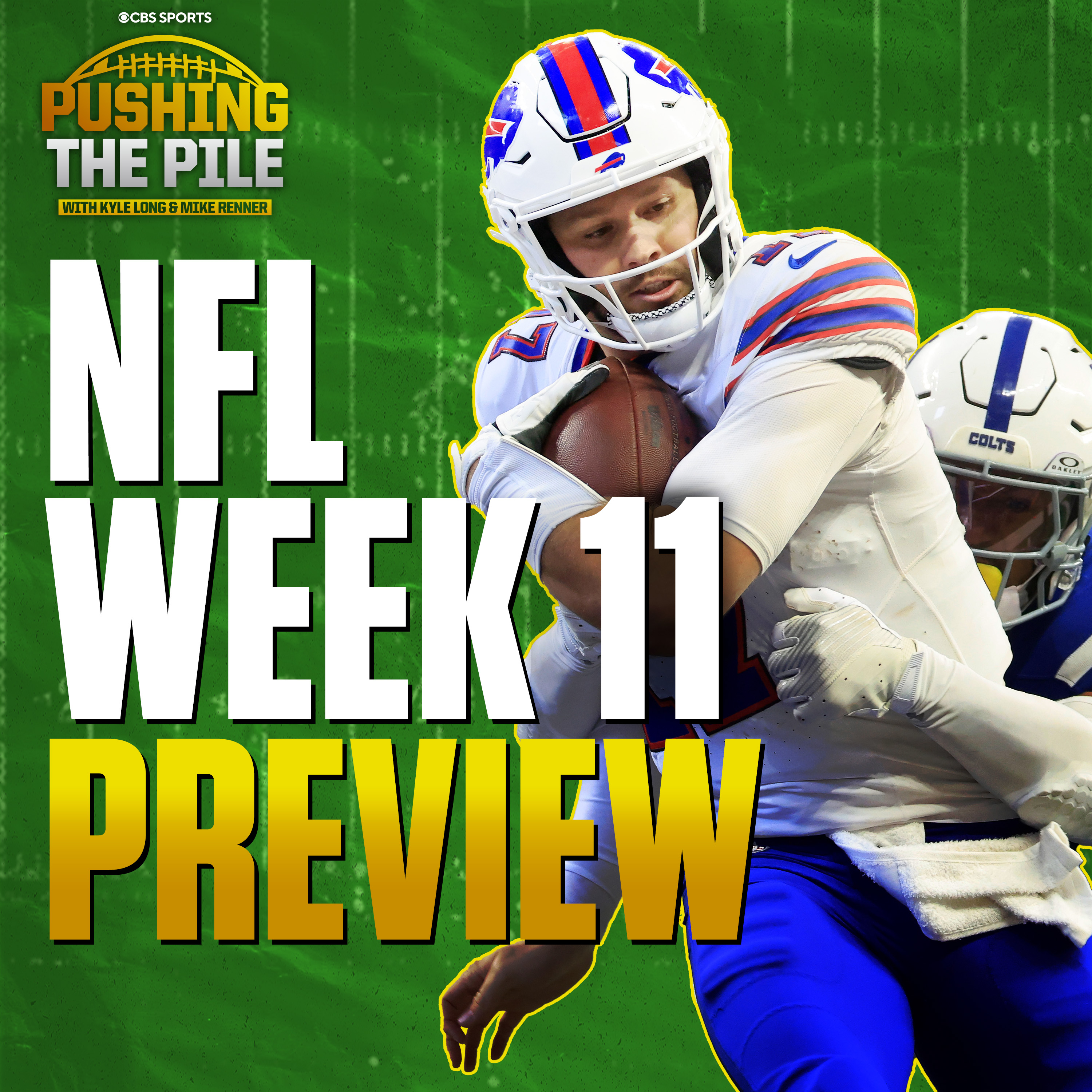 Week 11 NFL Preview & Picks: Chiefs-Bills showdown, Lamar Jackson vs Russ Wilson + MNF Texas Battle episode artwork