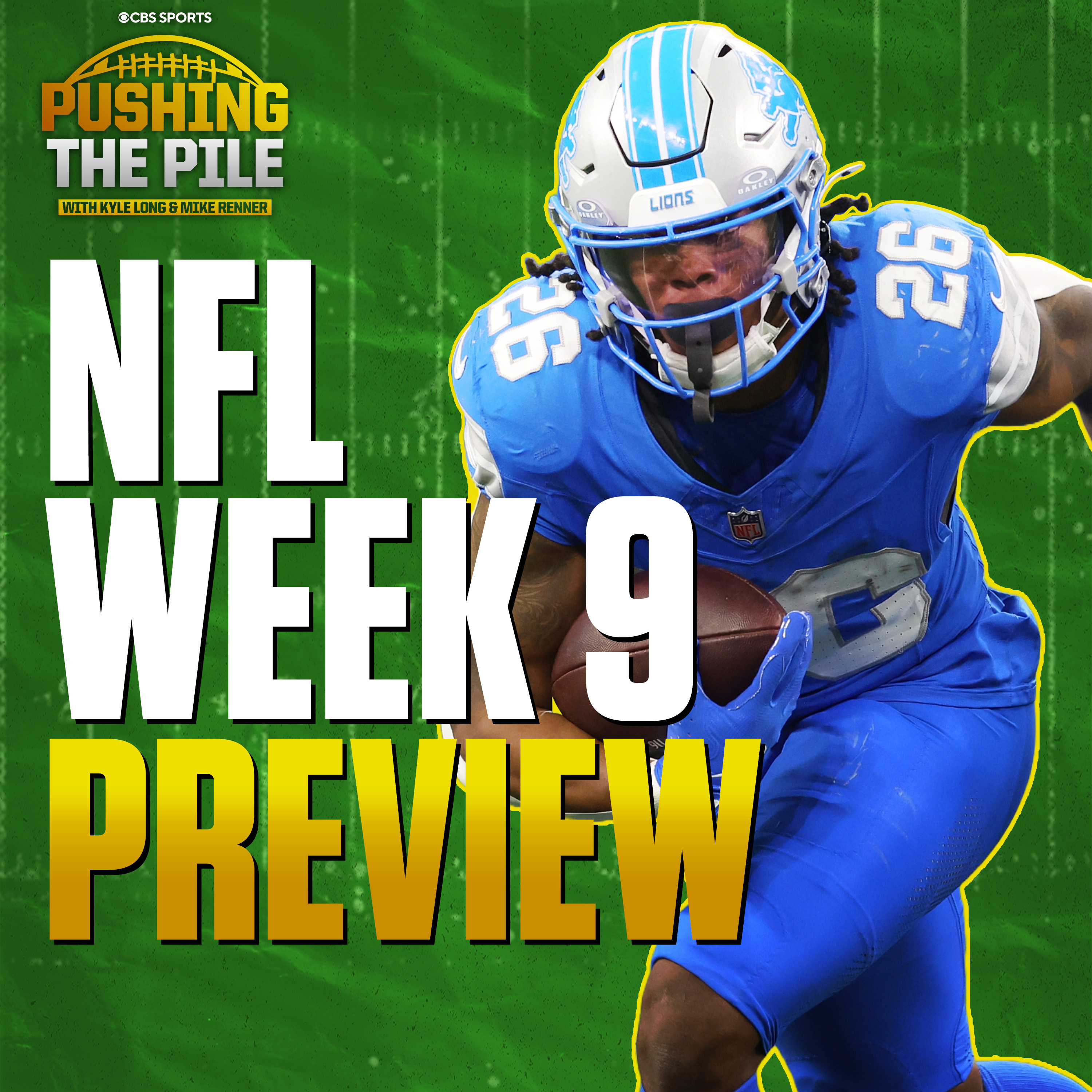 Week 9 NFL Preview & Picks: Lions-Packers, Kirk Cousins vs. Dak Prescott + Undefeated Chiefs on MNF episode artwork
