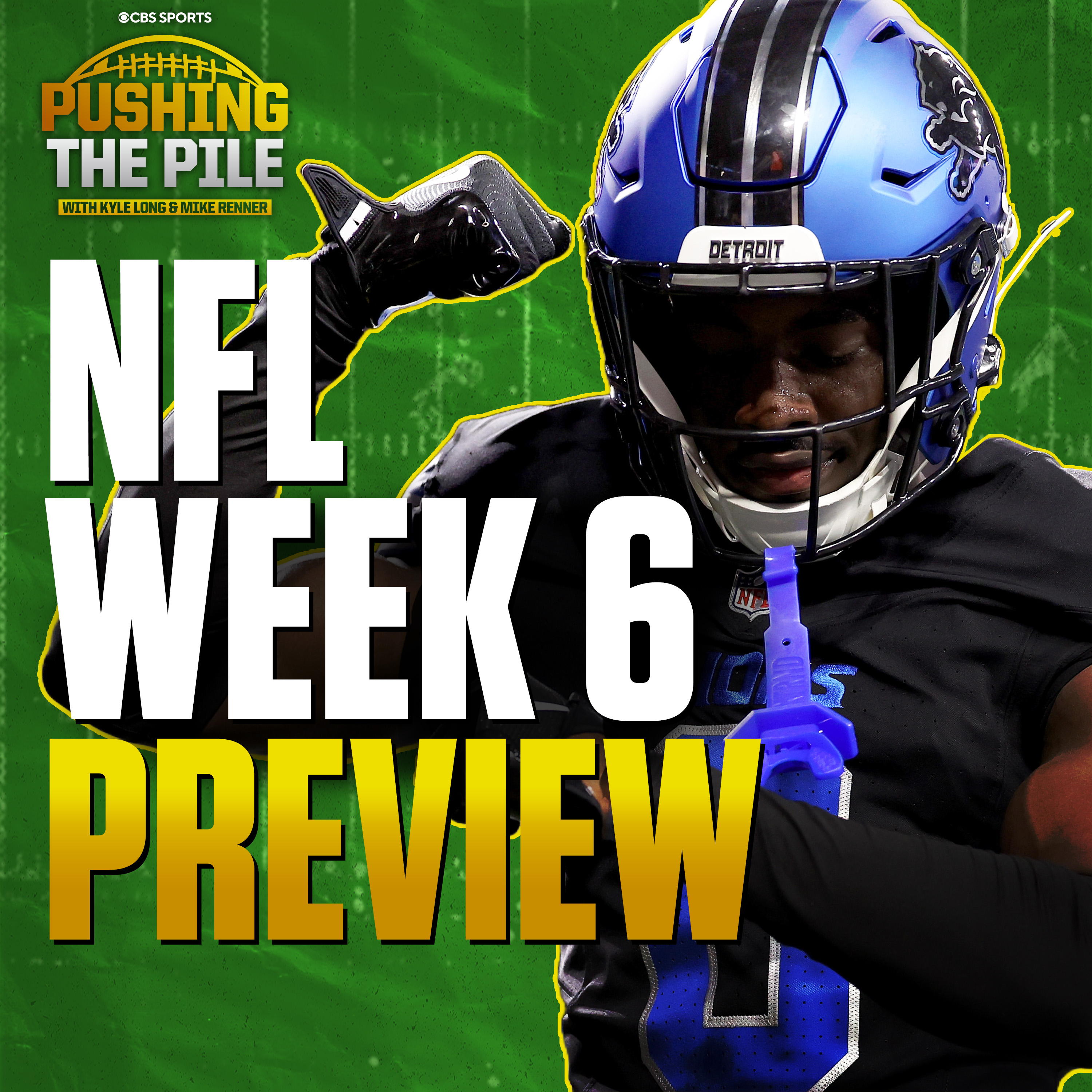 Week 6 NFL Preview: Lions-Cowboys, Jayden Daniels vs. Lamar Jackson + Bills-Jets MNF without Saleh episode artwork