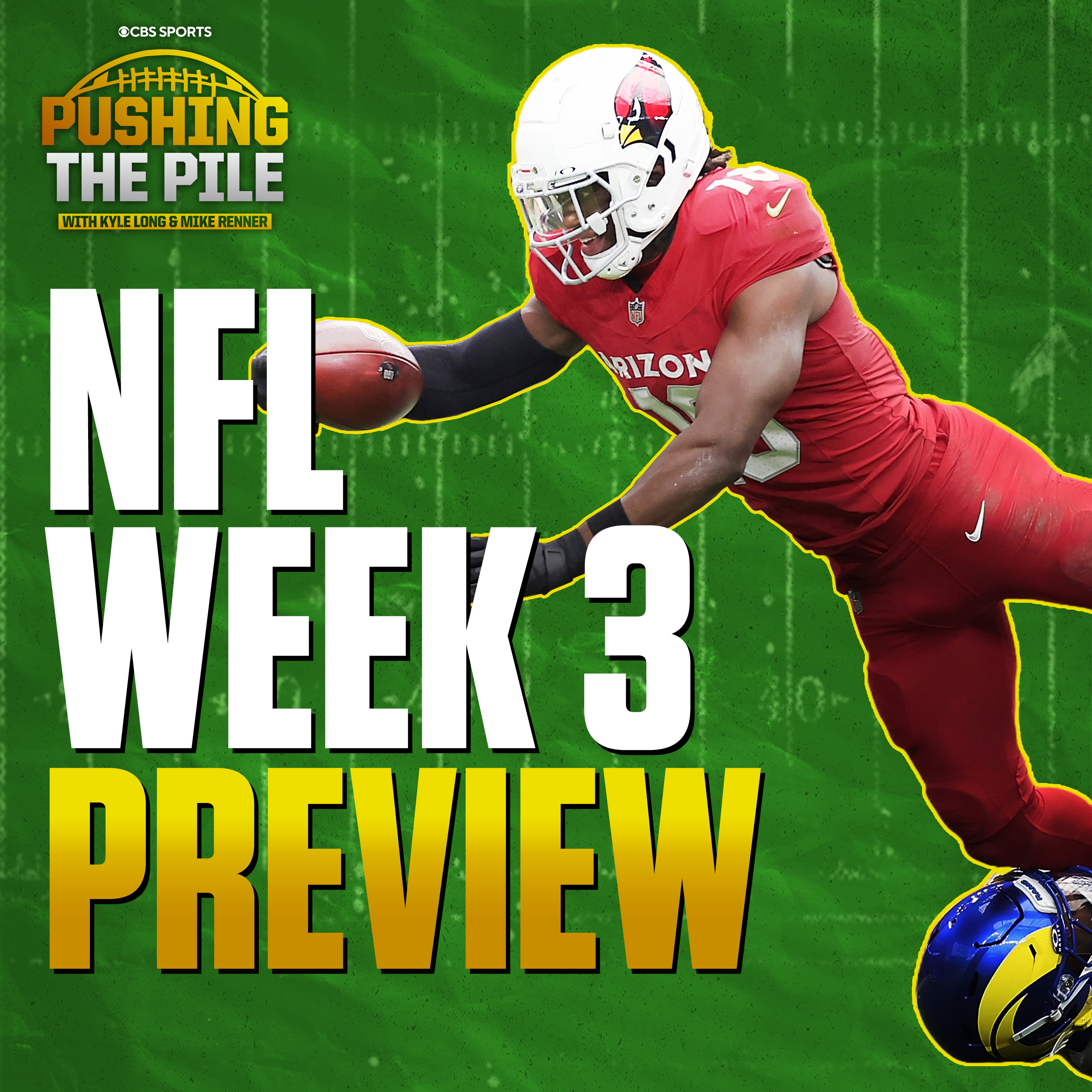 Week 3 NFL Preview: Eagles-Saints, Cowboys-Ravens, Jared Goff vs. Kyler Murray + MNF Doubleheader episode artwork
