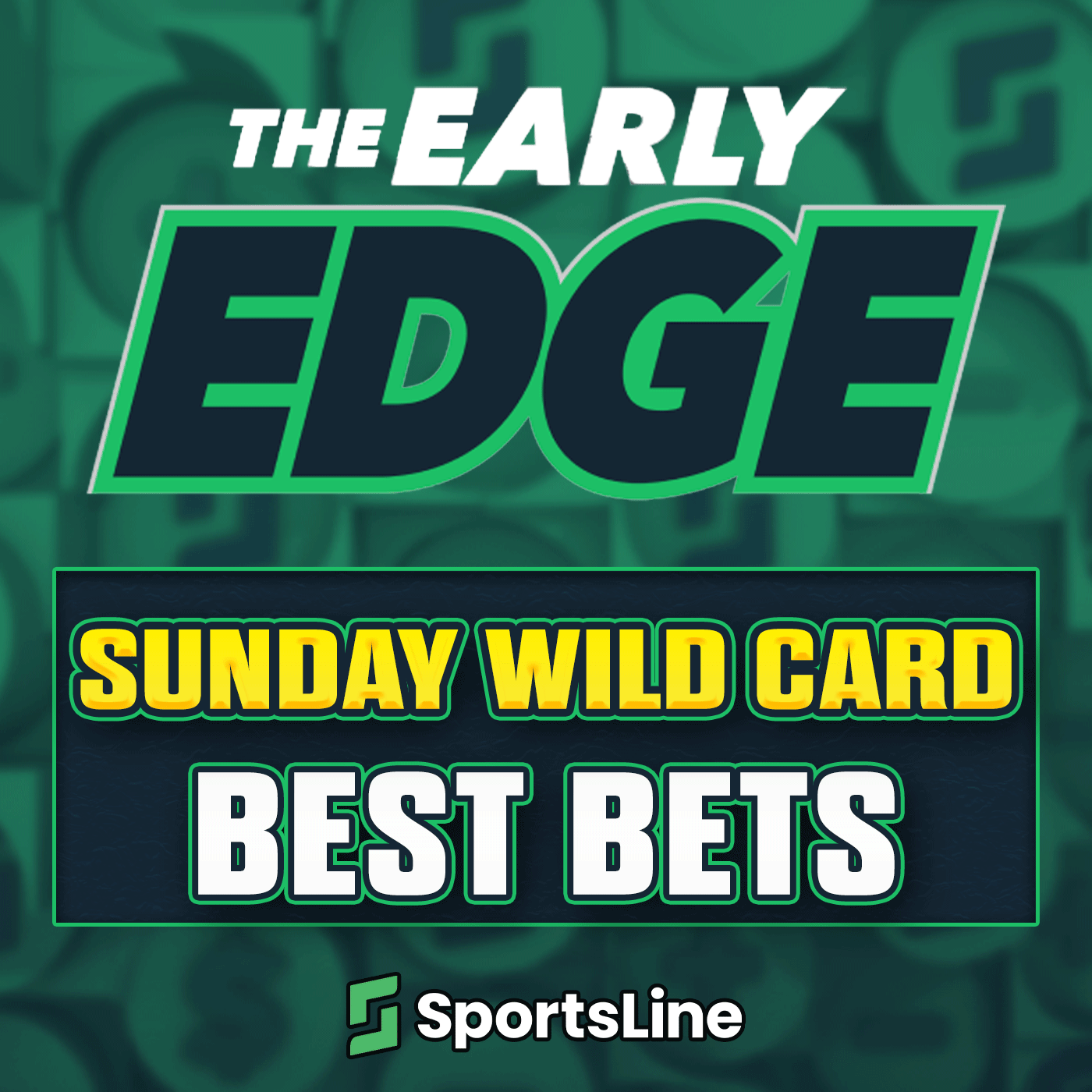 Sunday NFL Wild Card PICKS and BETS episode artwork