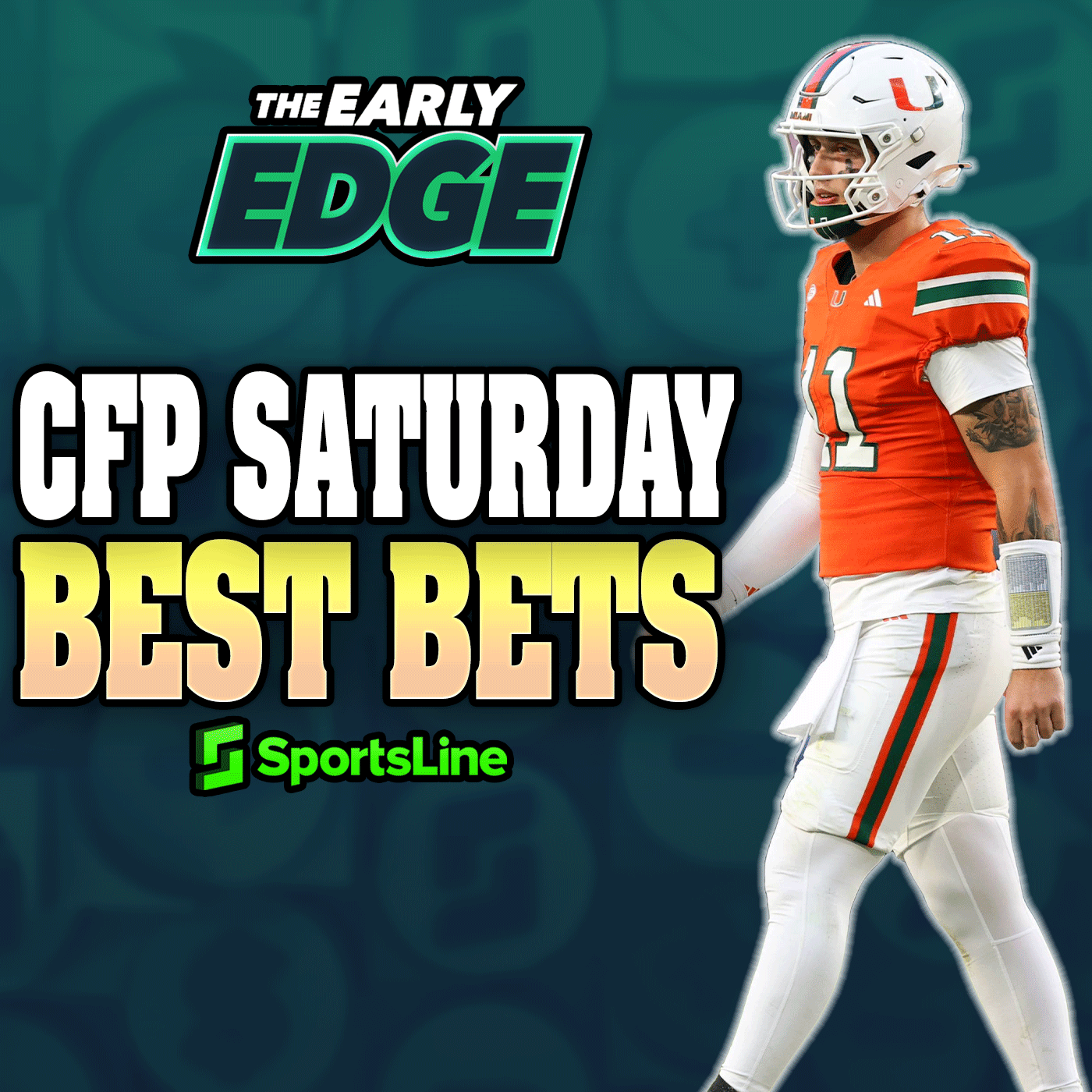College Football Playoff Saturday PICKS and BETS episode artwork
