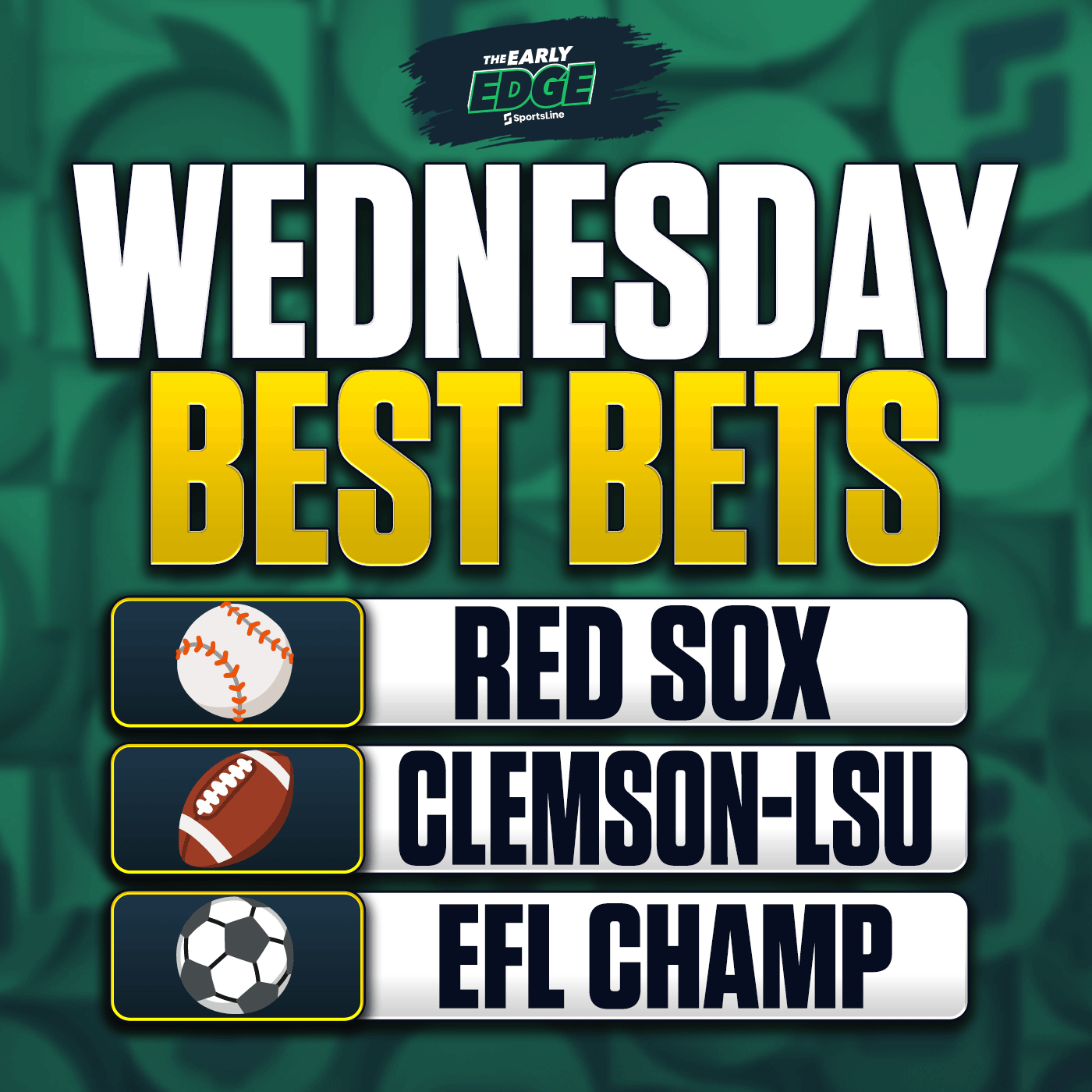 Wednesday's BEST BETS: MLB Picks + Soccer Bets + US Open Episode cover