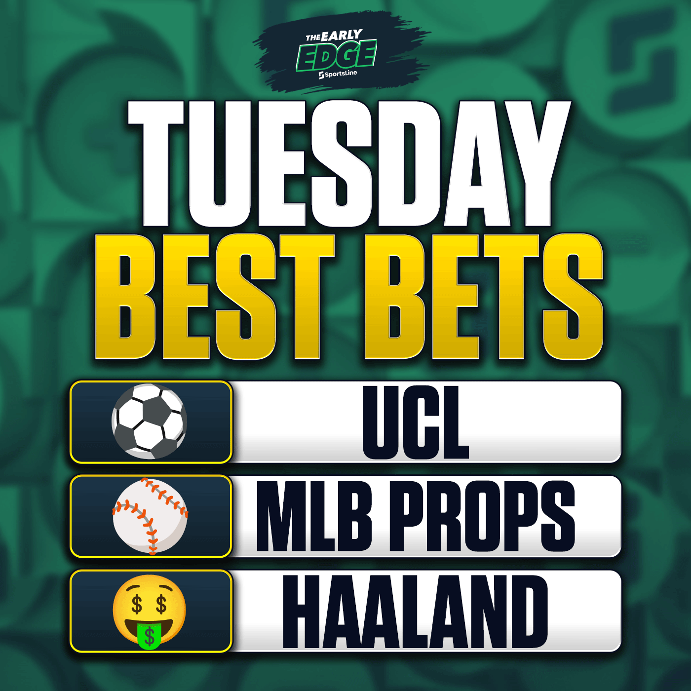 Tuesday's BEST BETS: MLB Picks + Champions League Bets Episode cover