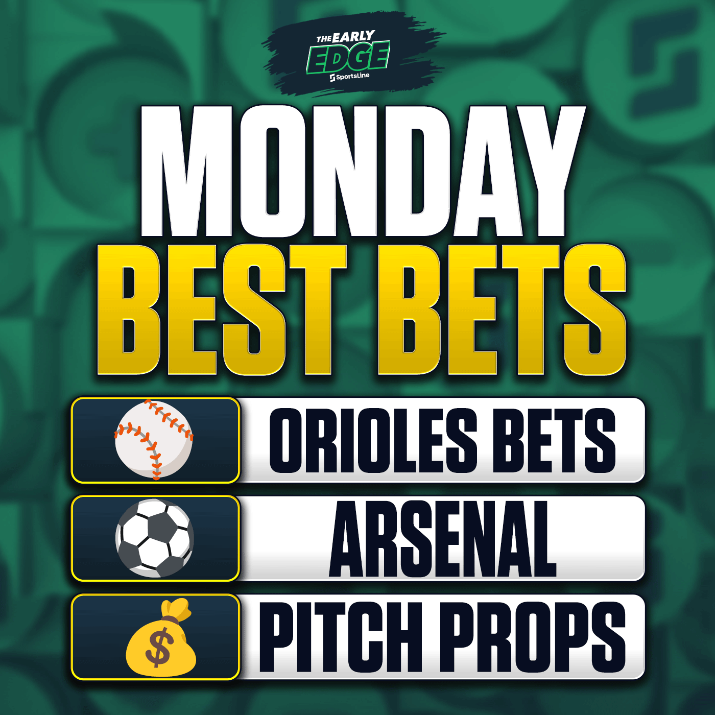 Monday's BEST BETS: MLB Picks + MLB Props + Soccer Episode cover