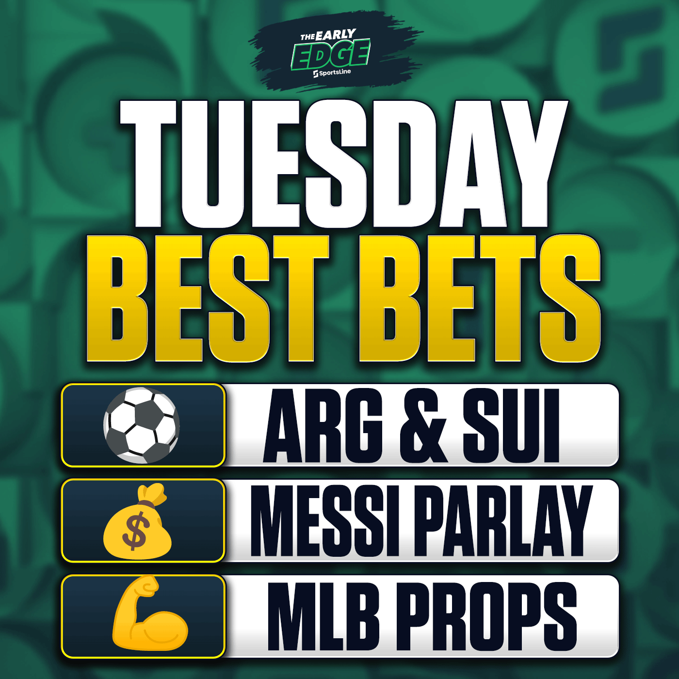 Tuesday's BEST BETS: World Cup Picks + MLB Props episode artwork