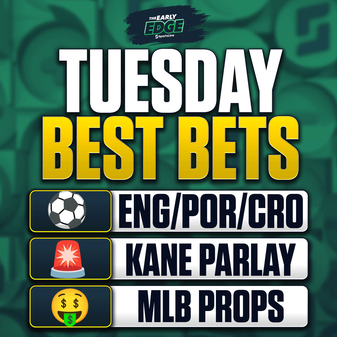 Tuesday's BEST BETS: World Cup Picks + MLB Props episode artwork