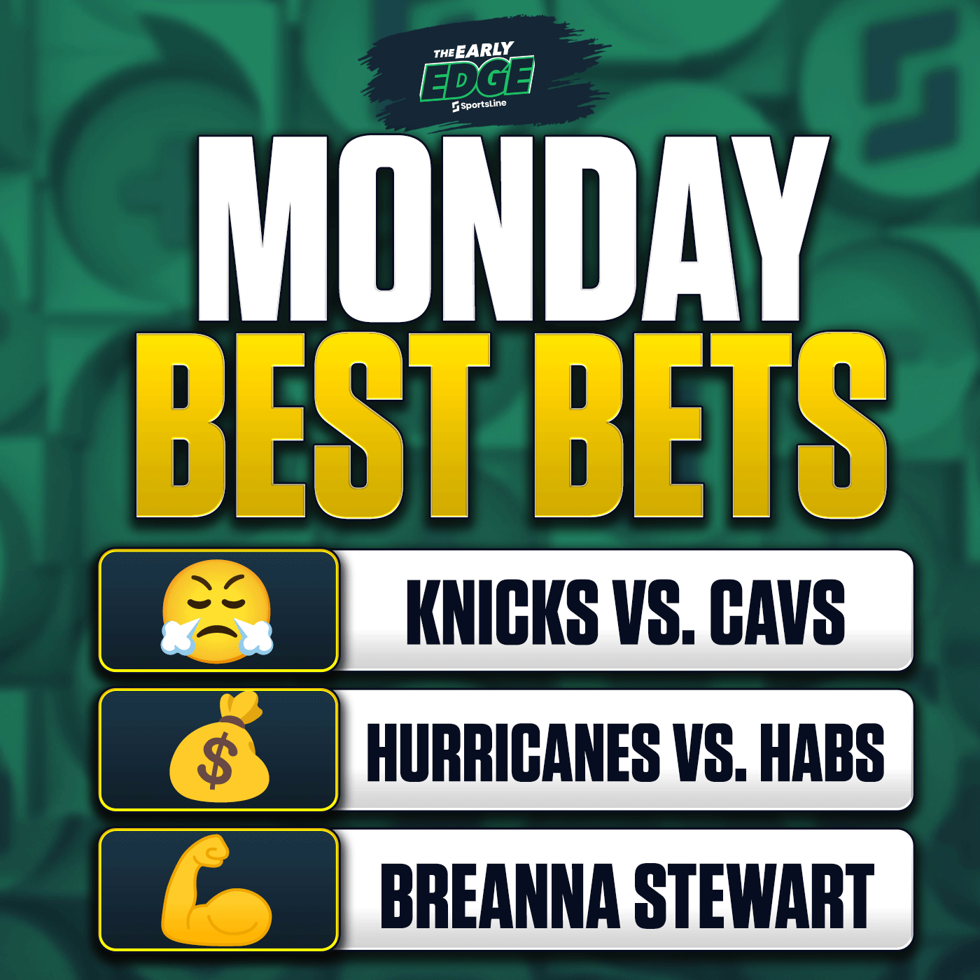 Monday's BEST BETS: Knicks vs. Cavs Gm 4 + Canes vs. Habs + MLB + WNBA episode artwork